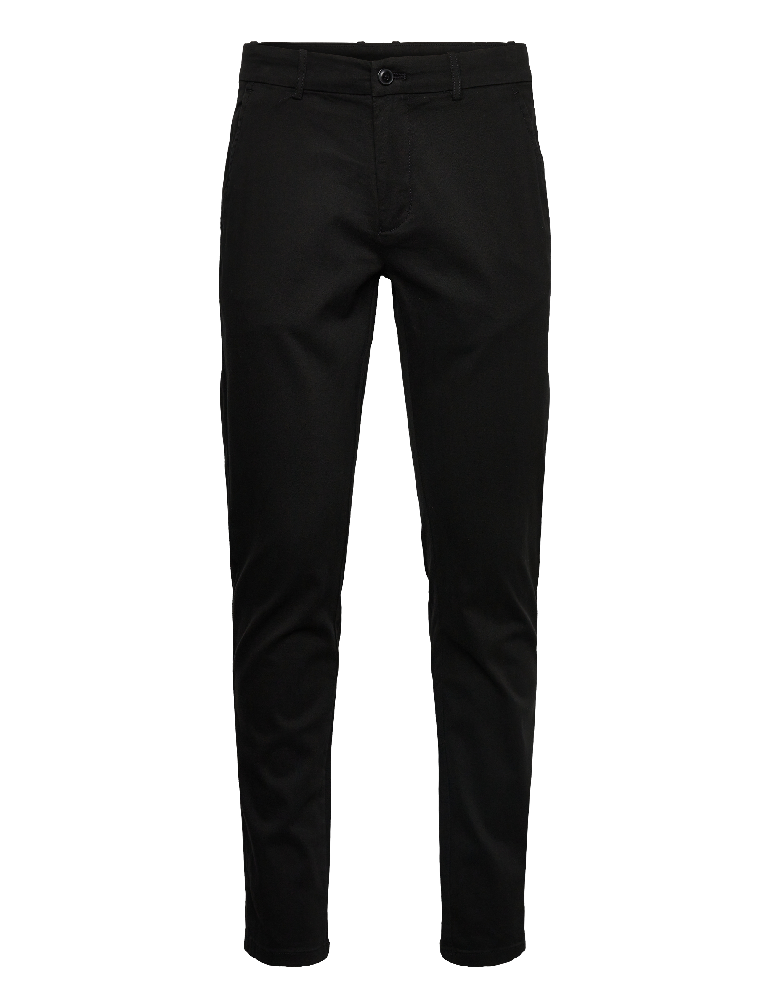 Lindbergh Superflex chino pants - Lindbergh - BLACK / black