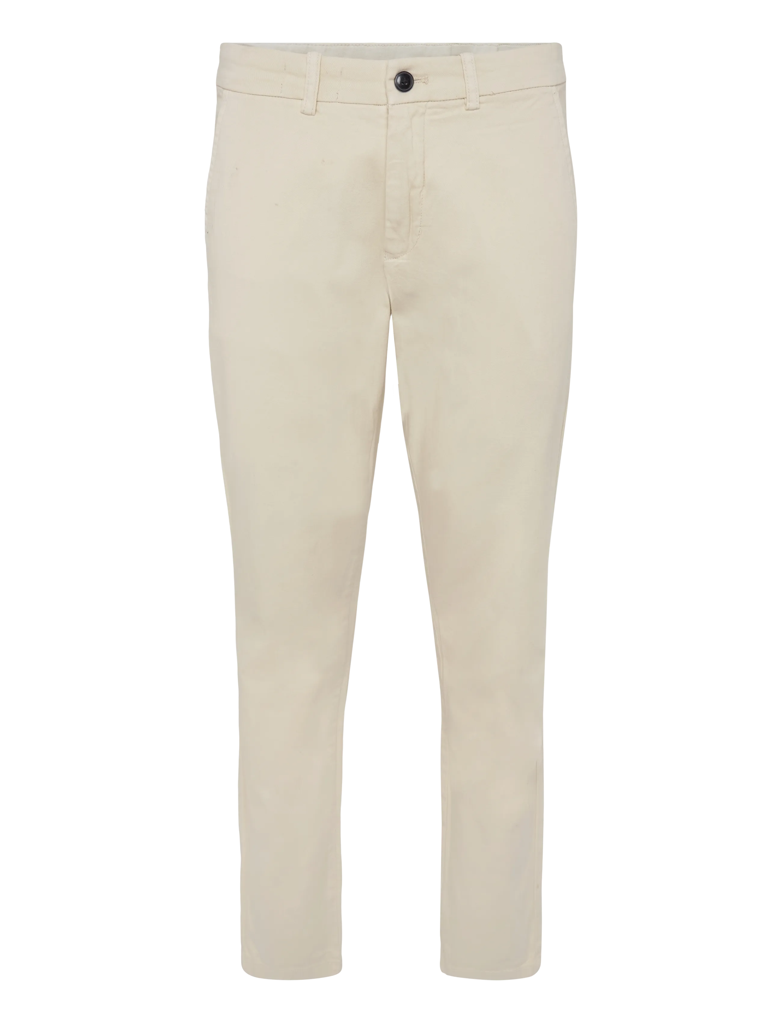 Lindbergh Superflex chino pants - Tøj - CREAM WHITE / cream