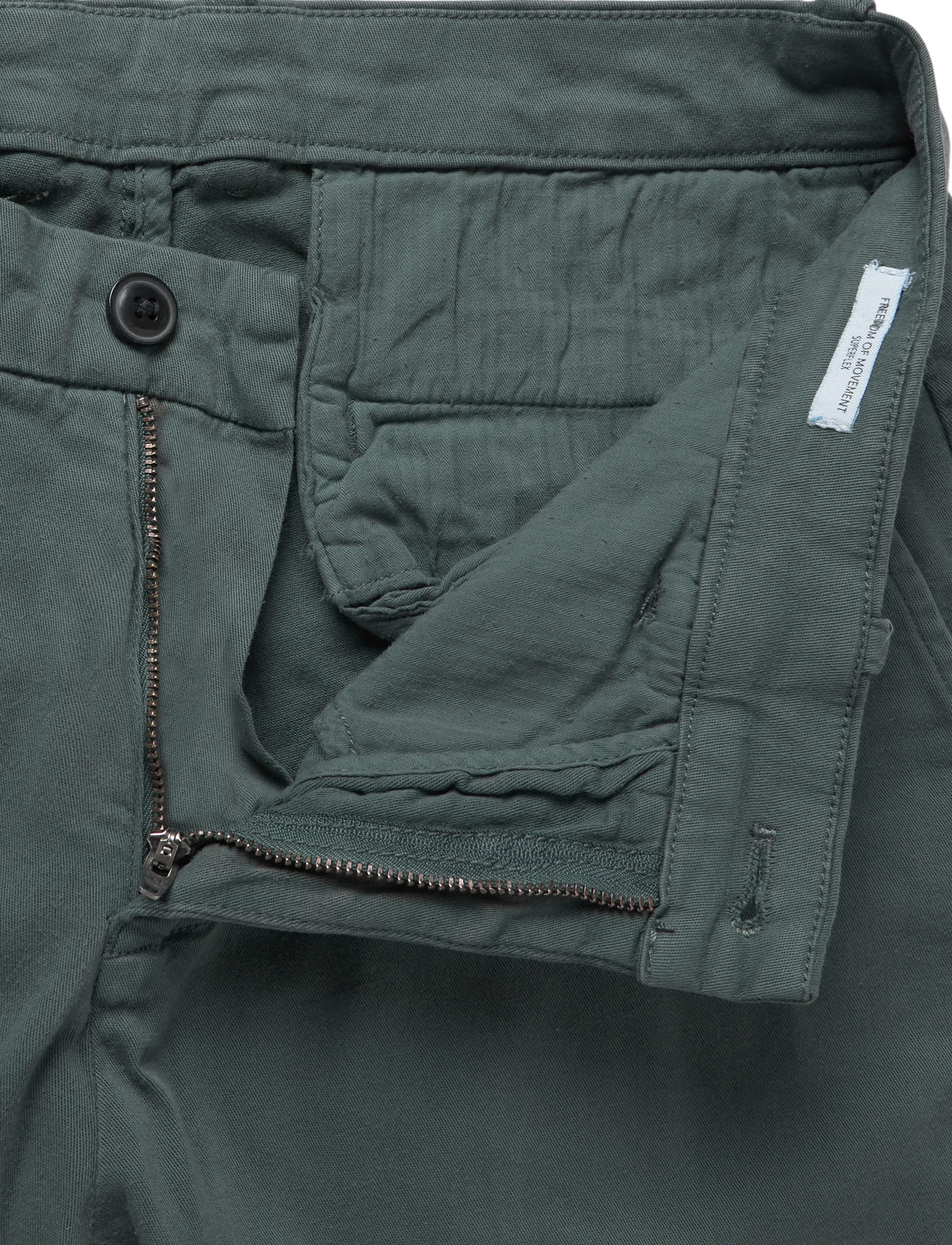 Lindbergh - Superflex chino pants - trousers & jeans - green - 3