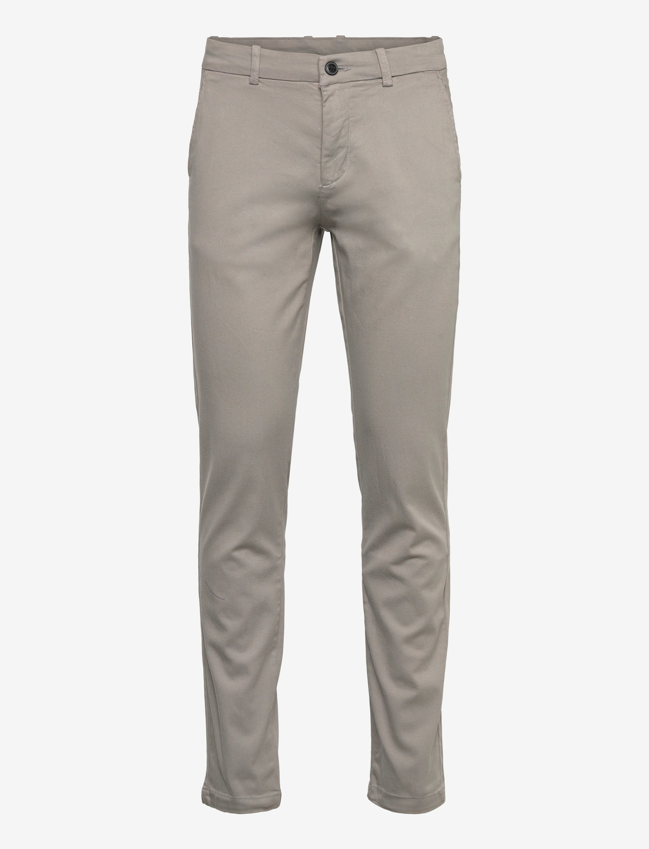 Lindbergh - Superflex chino pants - efterårstøj - grey - 0