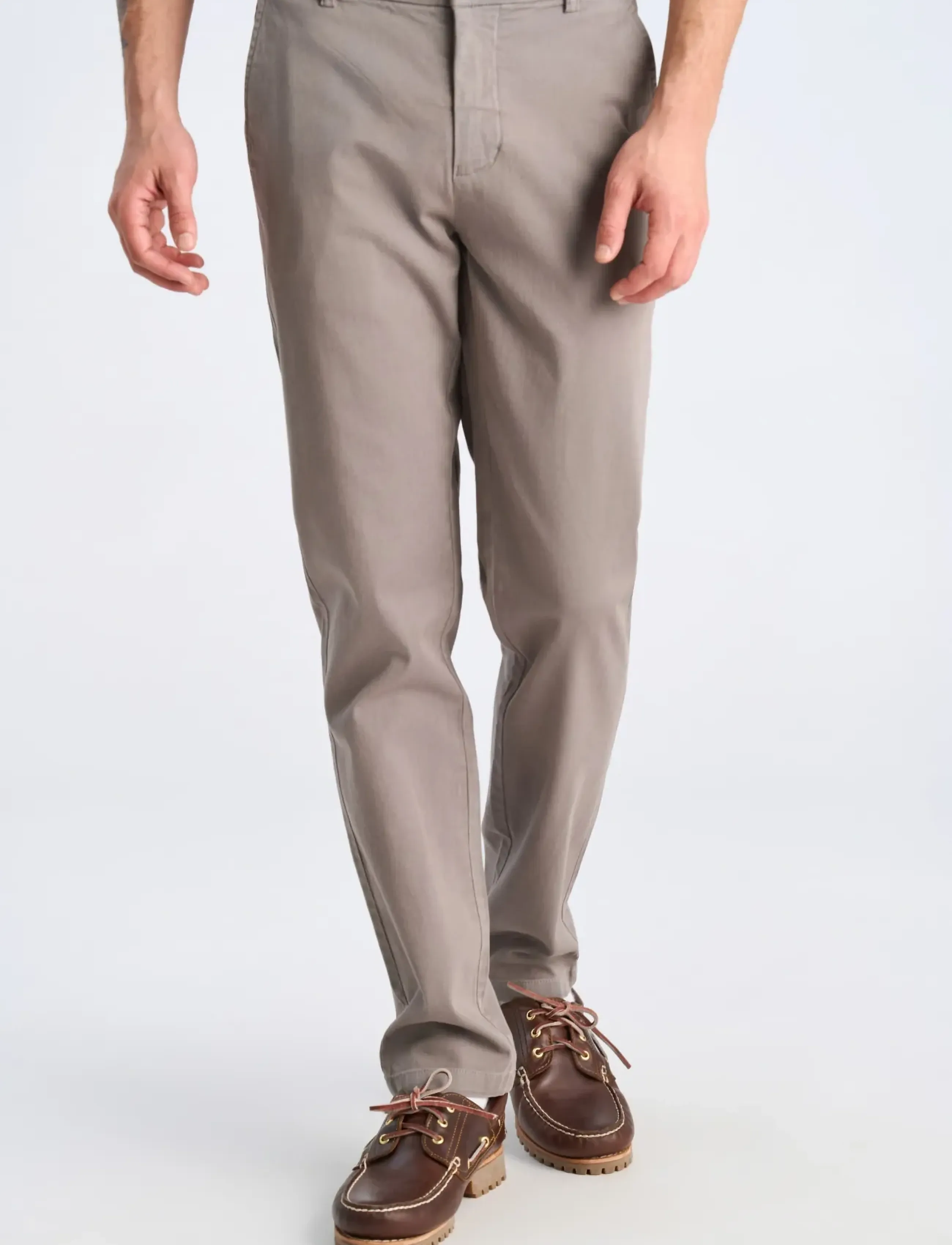 Lindbergh - Superflex chino pants - herren - grey - 3