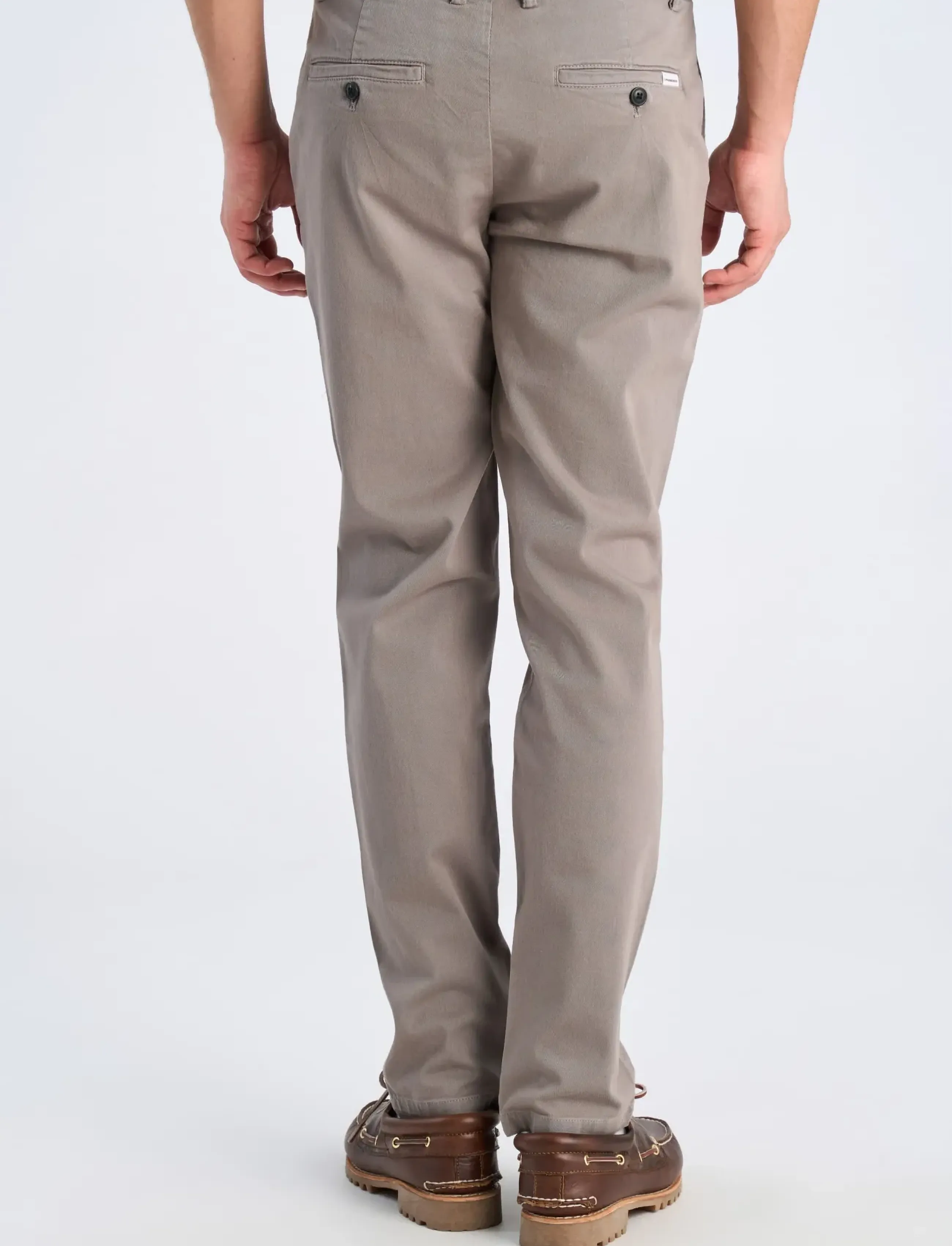 Lindbergh - Superflex chino pants - herren - grey - 4