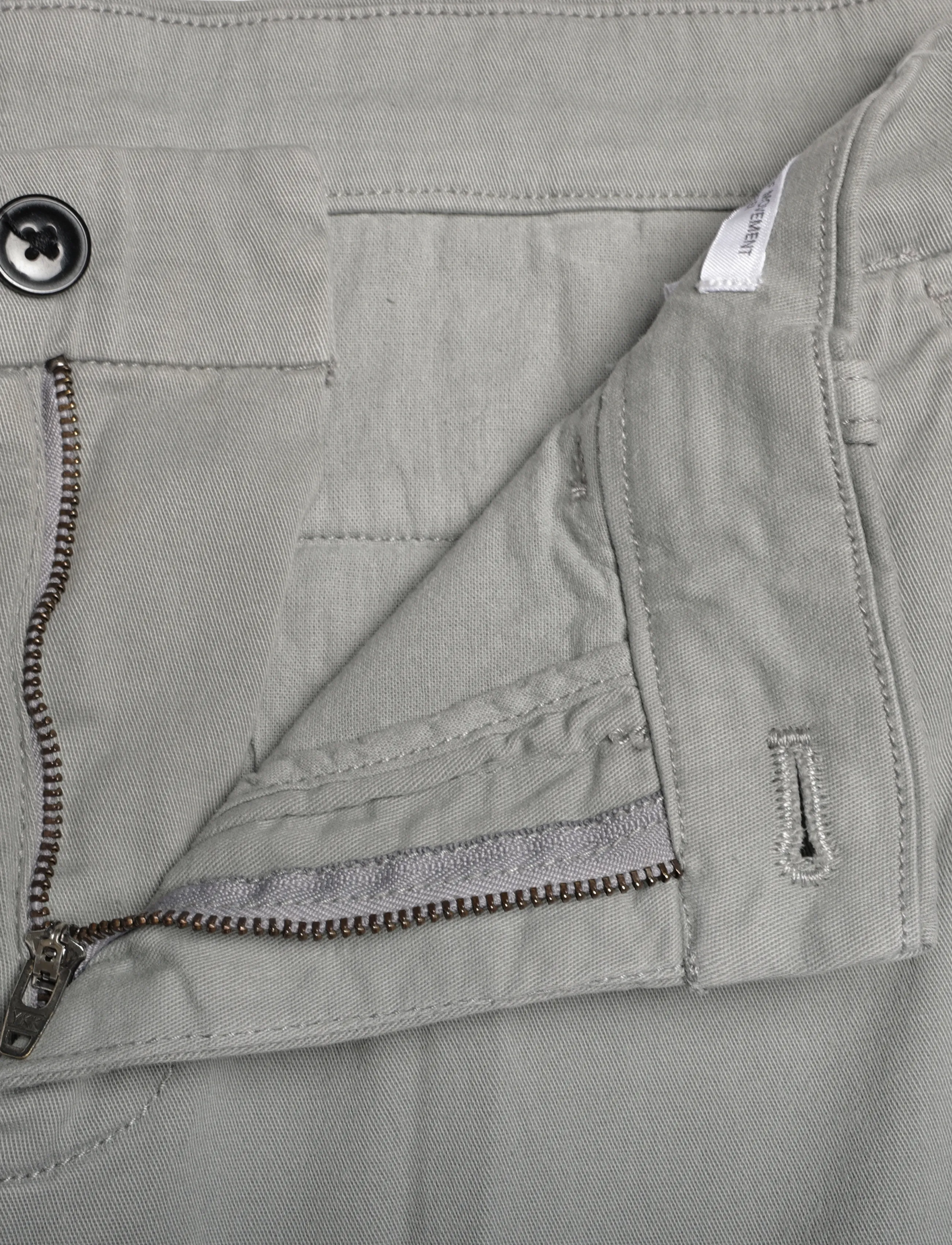 Lindbergh - Superflex chino pants - trousers & jeans - lt grey - 3