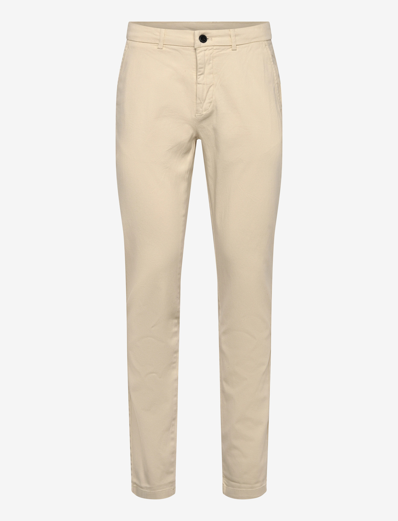 Lindbergh - Superflex chino pants - efterårstøj - lt stone - 0