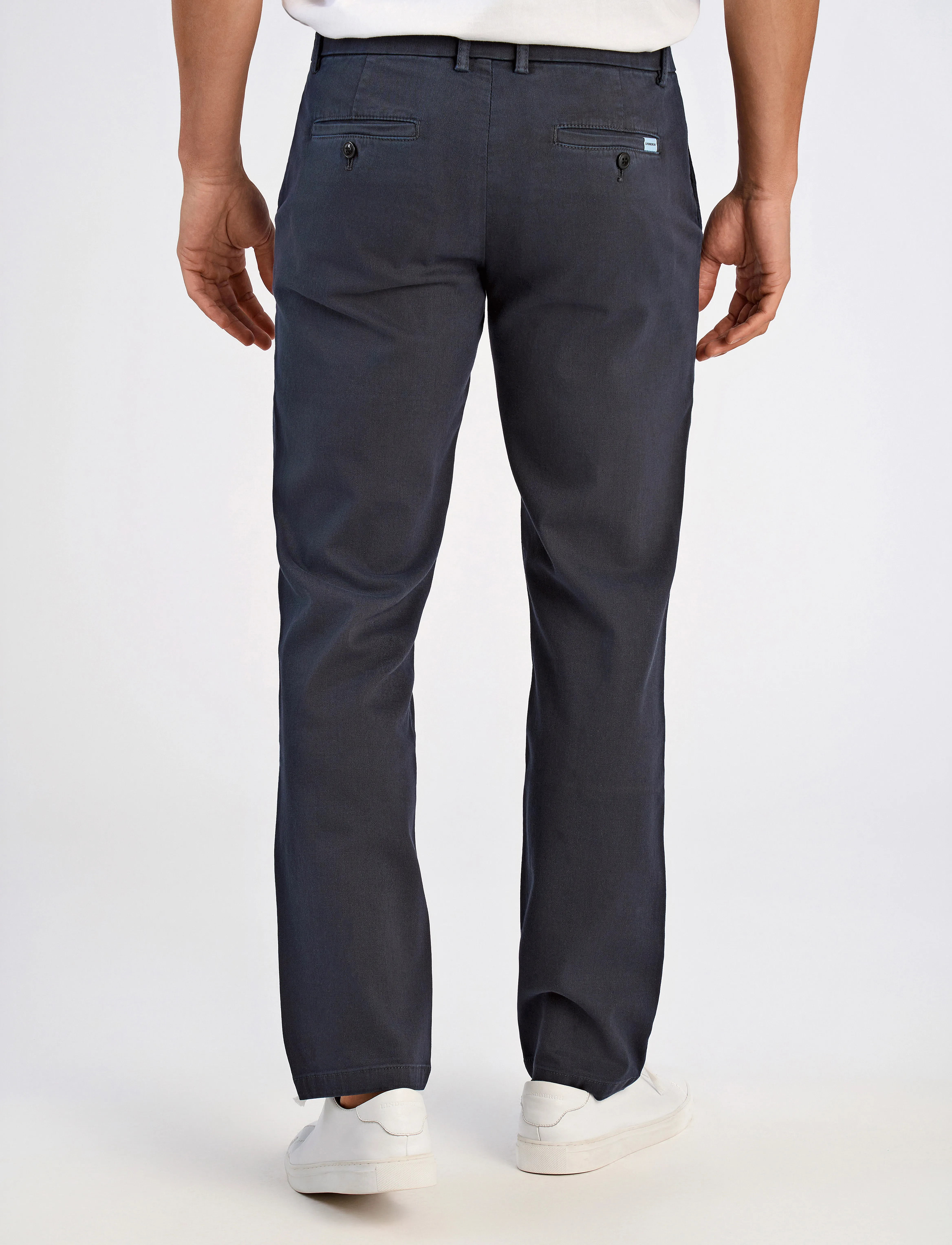 Lindbergh - Superflex chino pants - herren - navy - 4