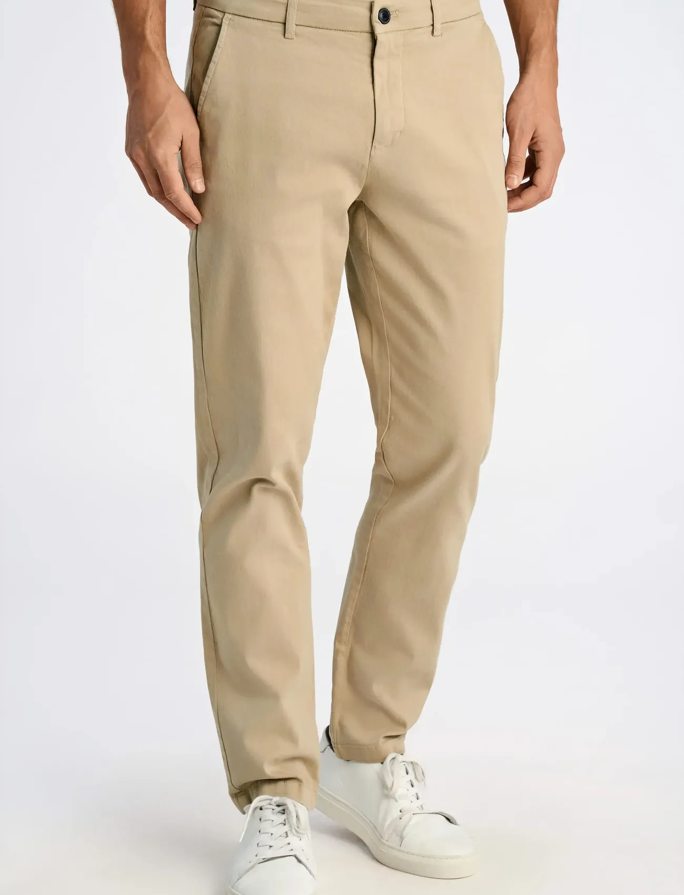Lindbergh - Superflex chino pants - suit trousers - sand - 4