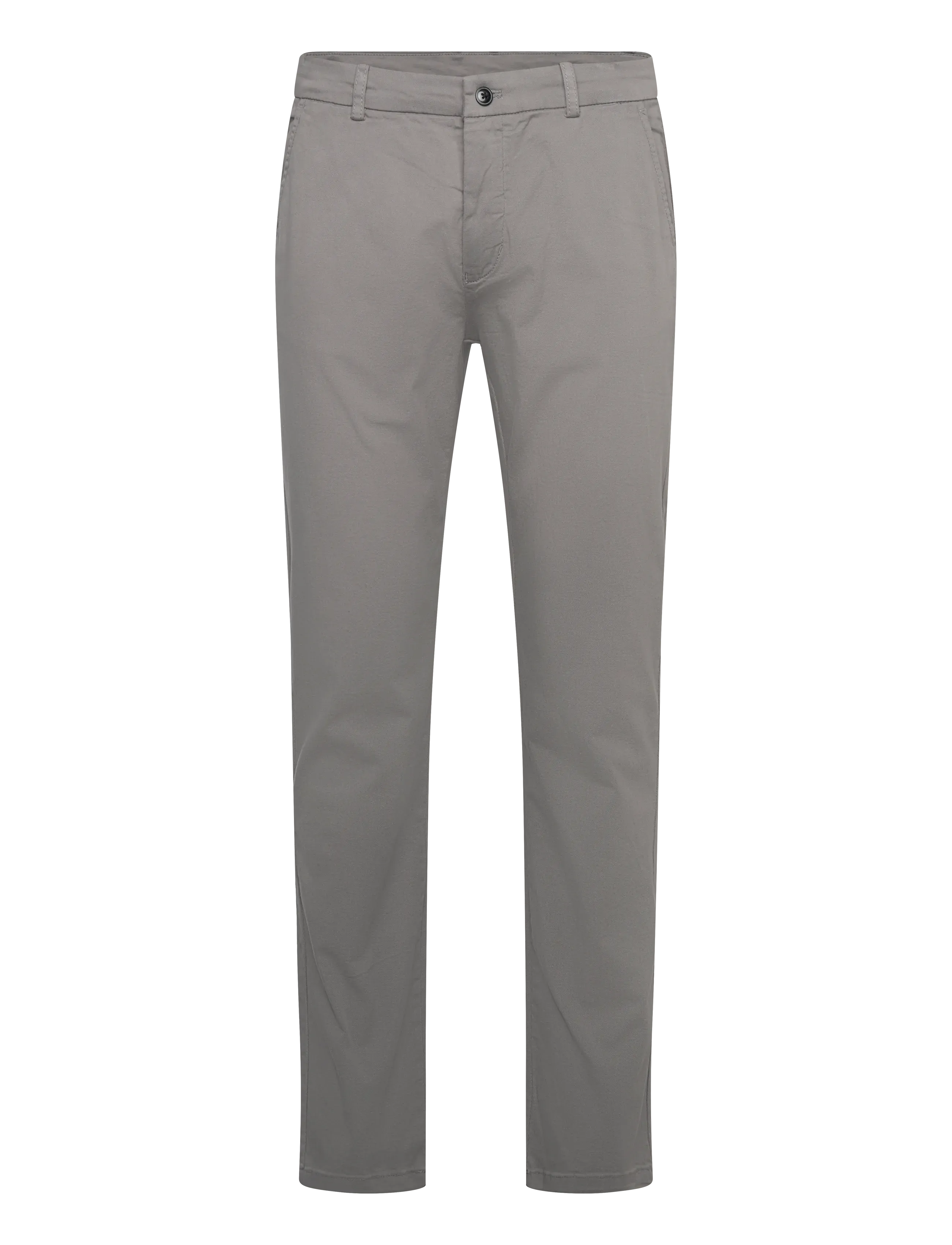 Lindbergh Superflex chino pants - Vaatteet - SILVER GREY / grey