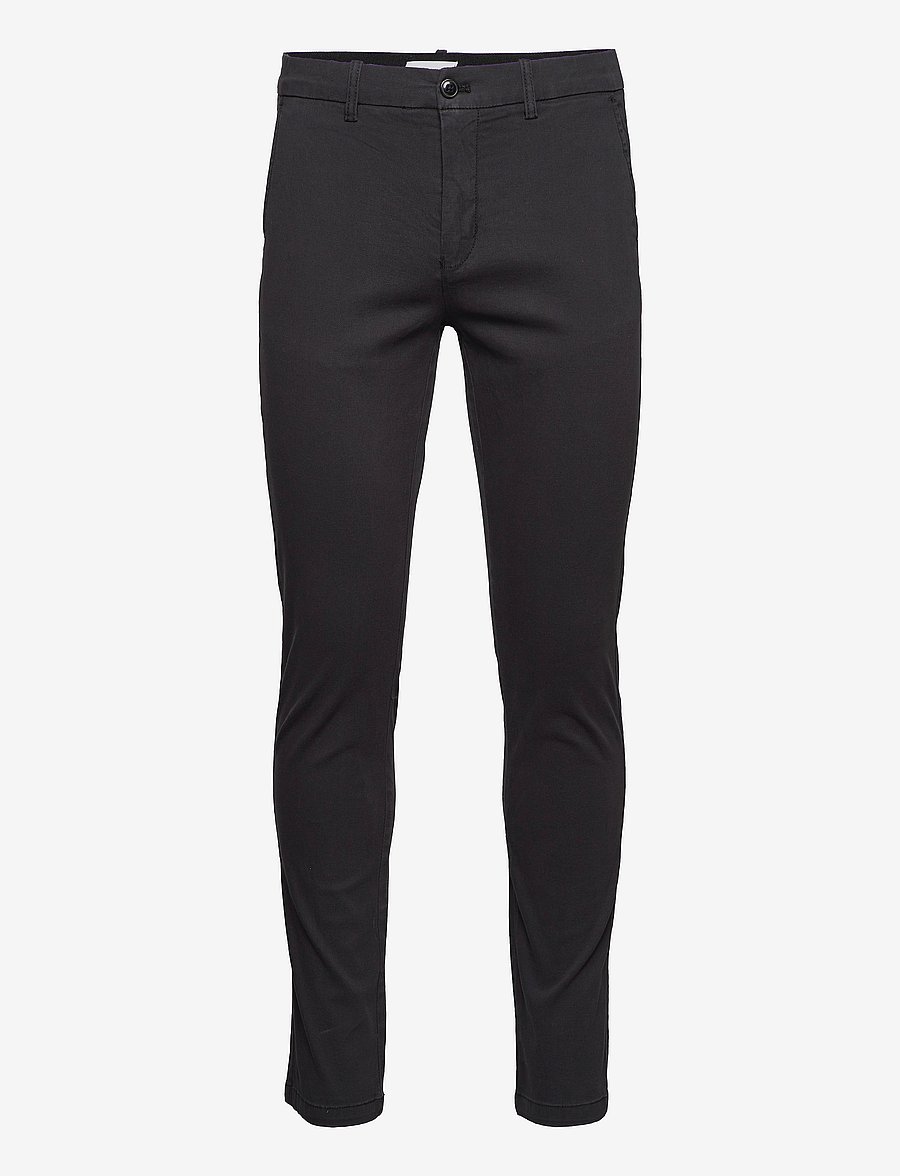 Lindbergh - Superflex chino pants - chinos - black - 1