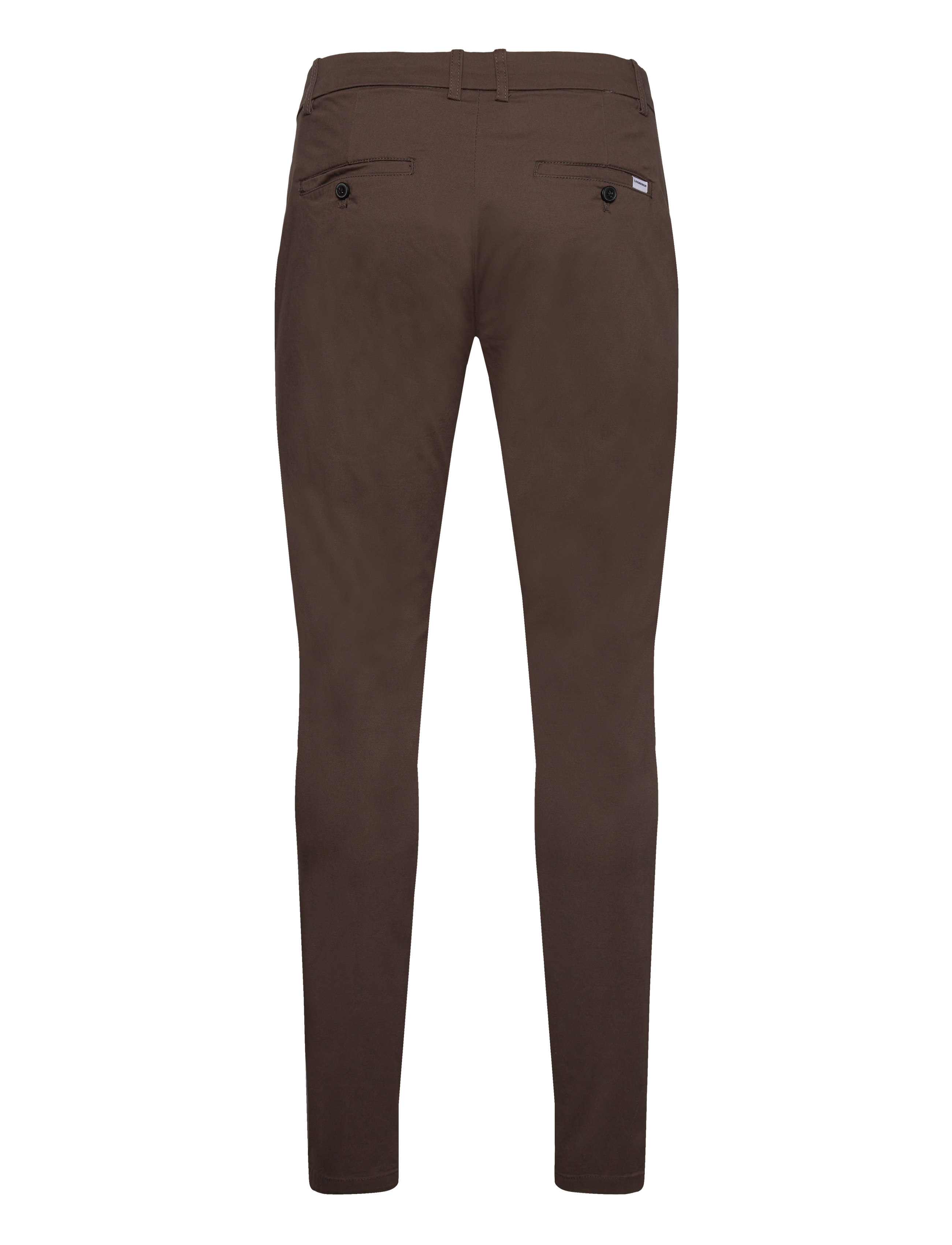 Lindbergh - Superflex chino pants - chinot - deep brown - 1