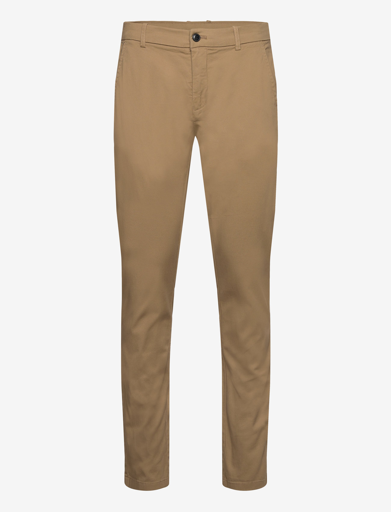 Lindbergh - Superflex chino pants - efterårstøj - deep sand - 0
