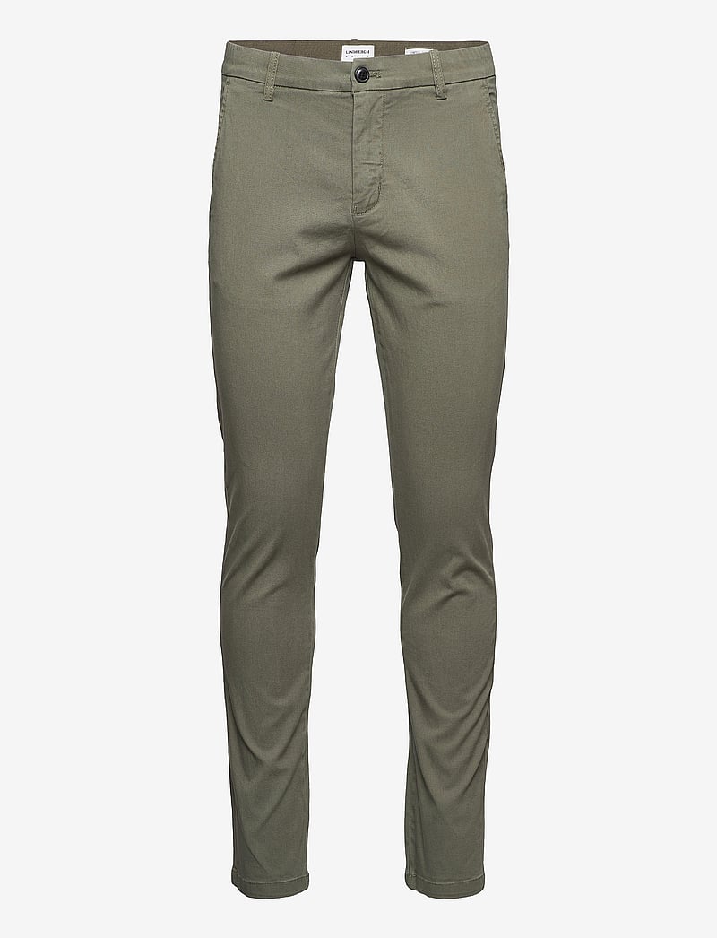 Lindbergh - Superflex chino pants - chinos - dk army - 1