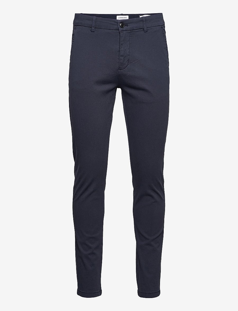 Lindbergh - Superflex chino pants - chino's - dk blue - 1