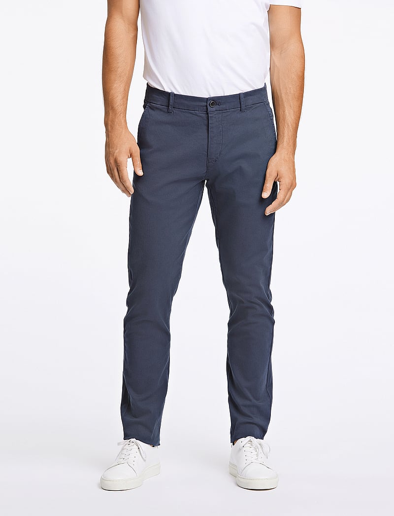 Lindbergh - Superflex chino pants - chinos - dk blue - 3