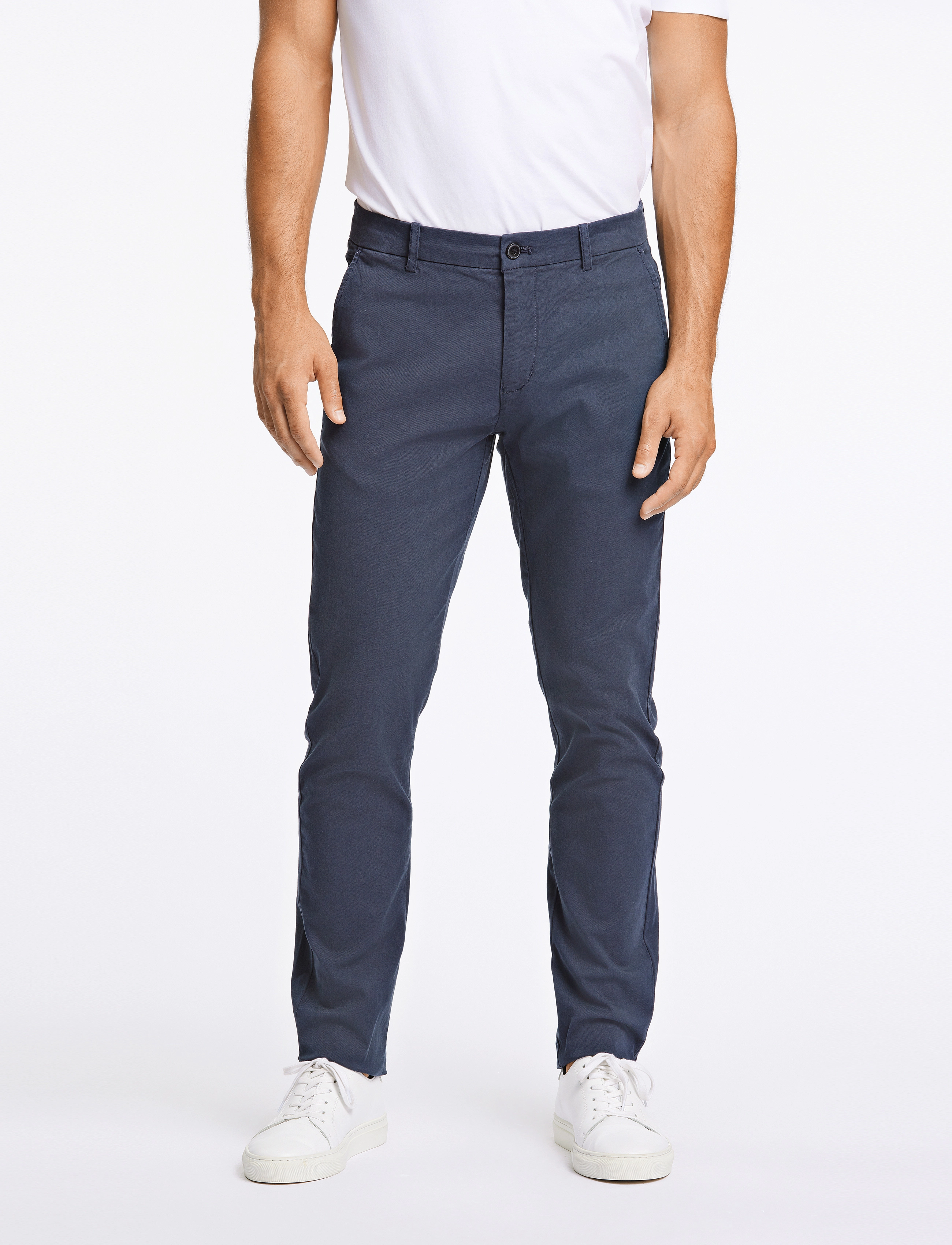 Lindbergh - Superflex chino pants - chino's - dk blue - 3