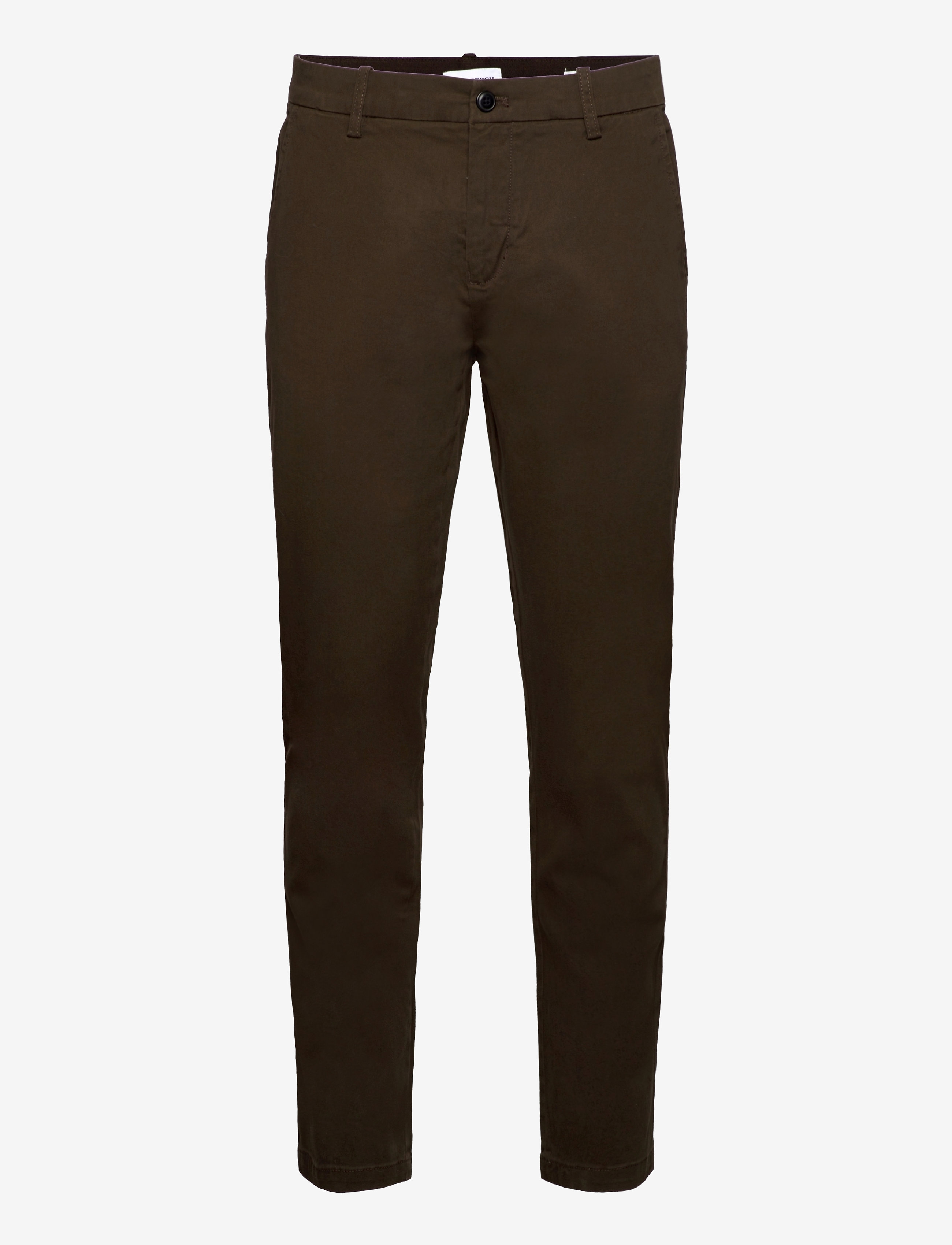 Lindbergh Superflex chino pants - Chinos - DK BROWN / brown
