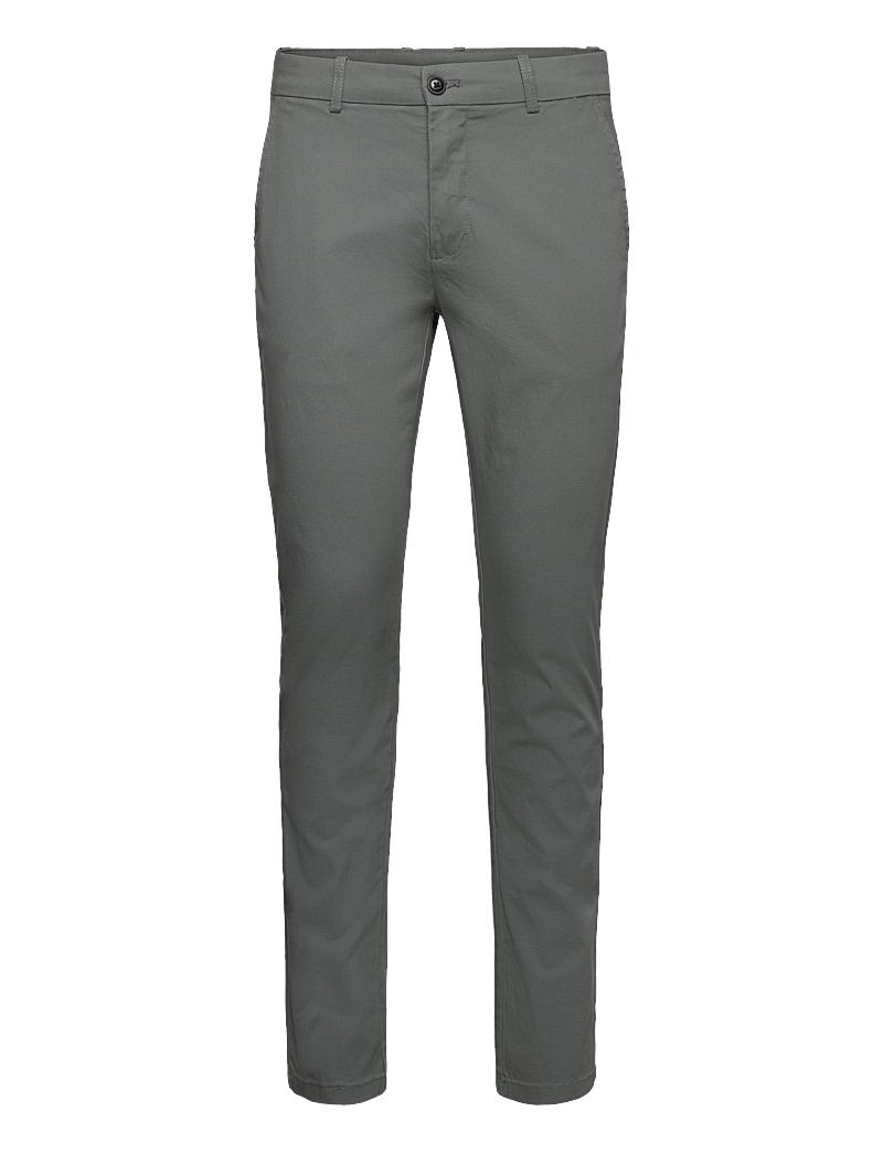 Lindbergh - Superflex chino pants - chinos - dk deep grey - 1