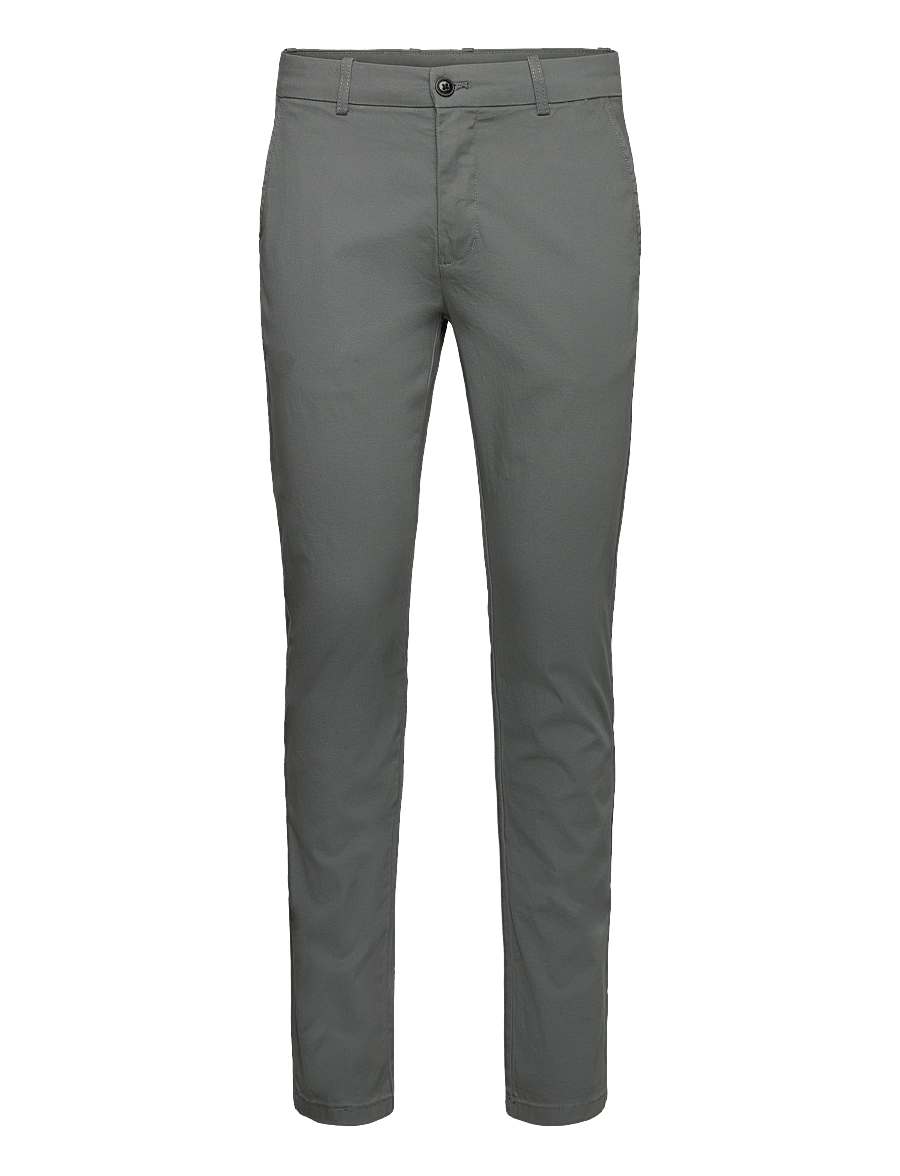 Lindbergh - Superflex chino pants - chinos - dk deep grey - 1