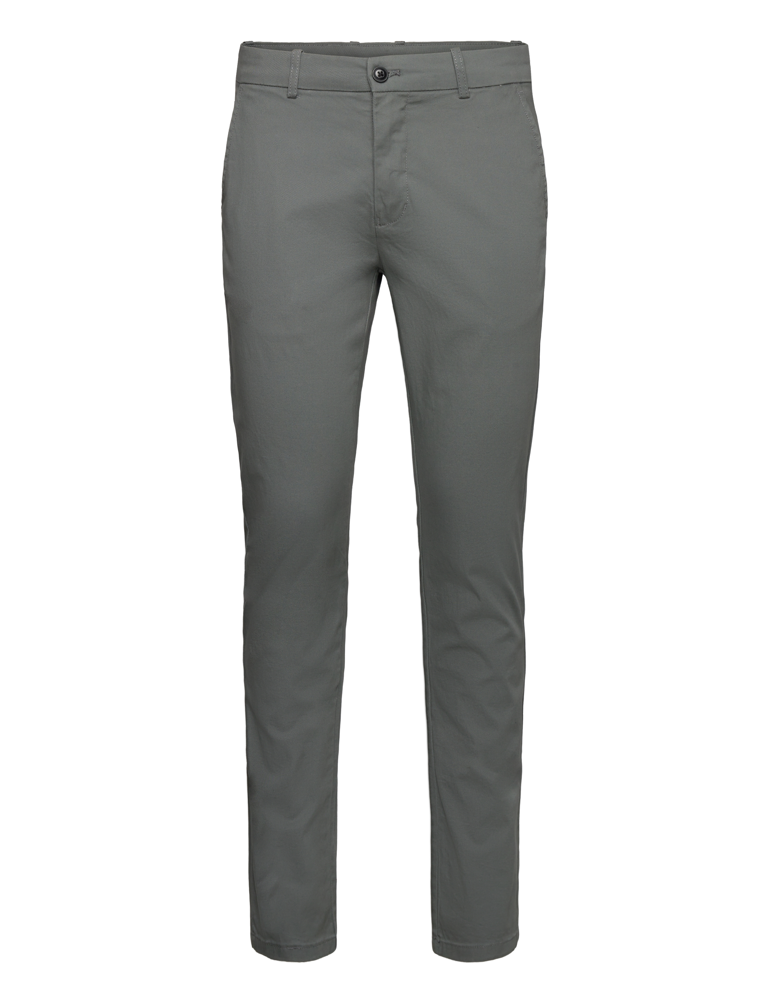 Lindbergh Superflex chino pants - Chinos - DK DEEP GREY / grey