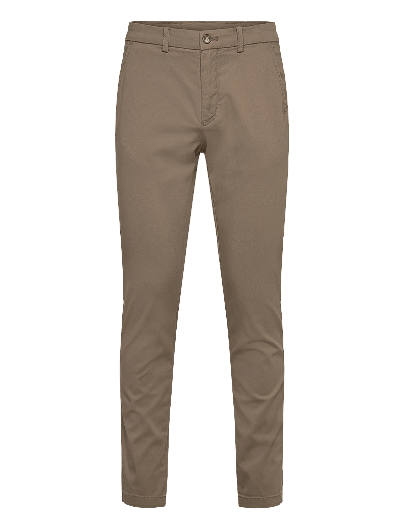 Lindbergh - Superflex chino pants - chinos - dk stone - 1