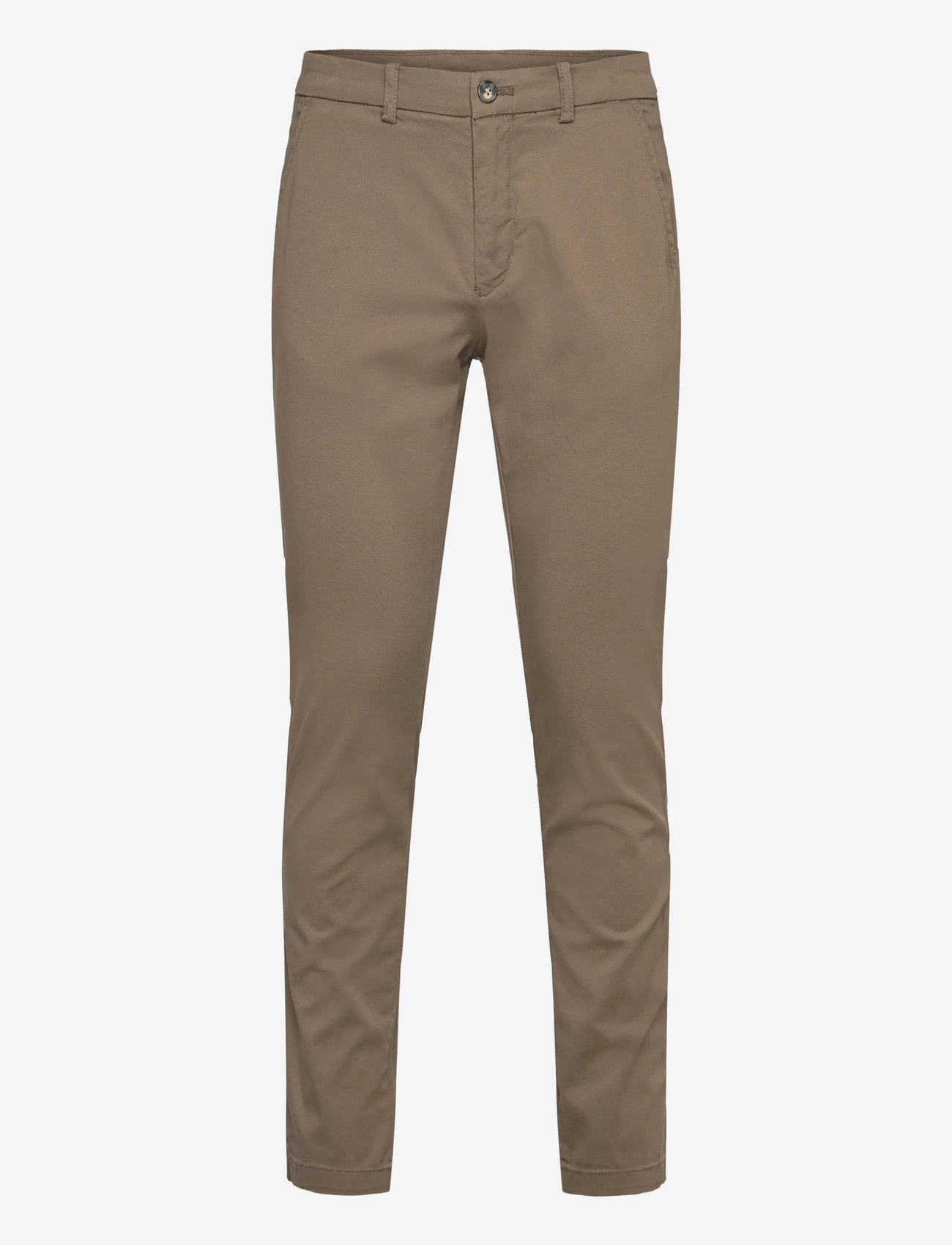 Lindbergh - Superflex chino pants - chinos - dk stone - 0
