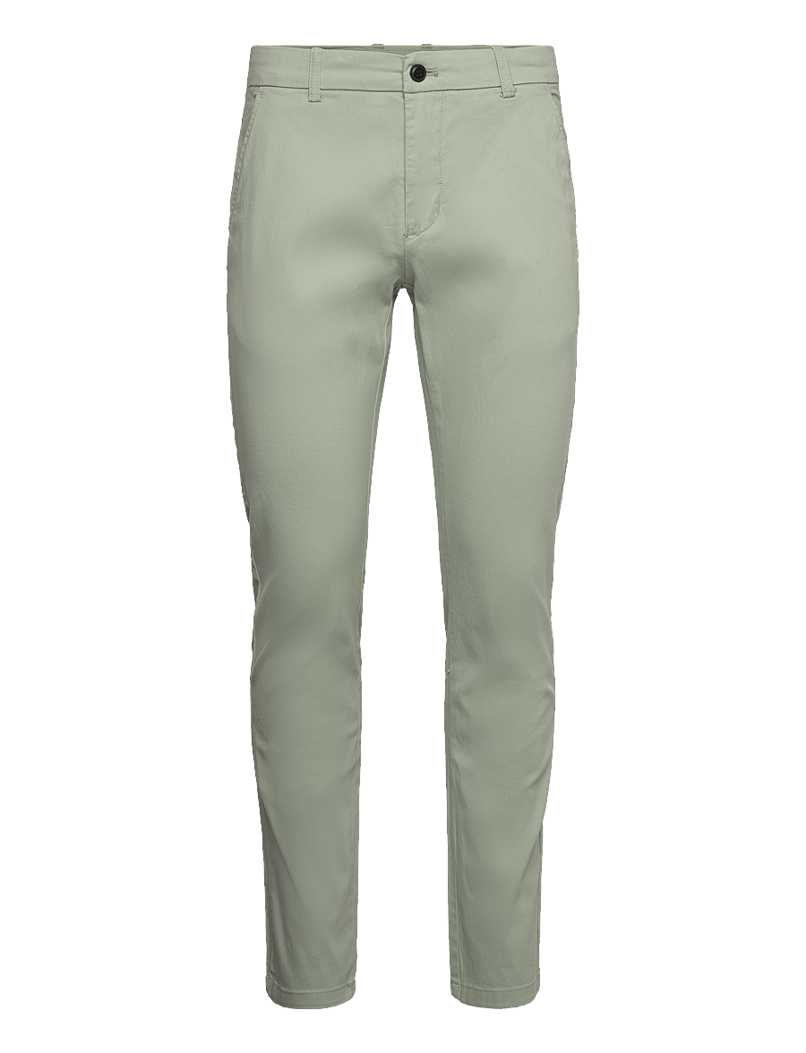 Lindbergh - Superflex chino pants - chinos - mid green - 0