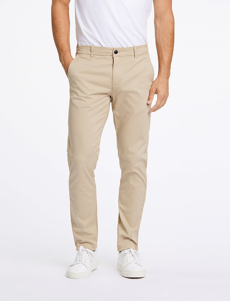 Lindbergh - Superflex chino pants - chinos - sand - 2