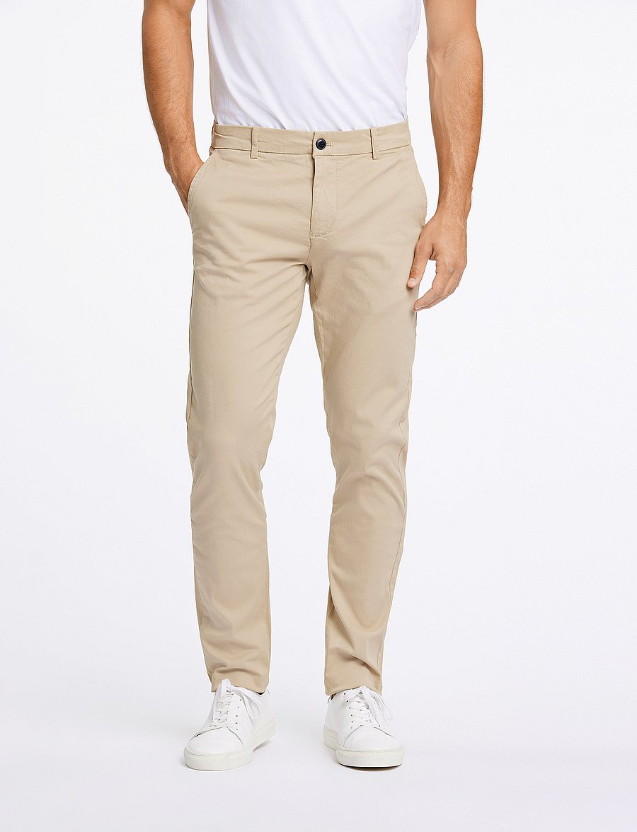 Lindbergh - Superflex chino pants - chinos - sand - 2