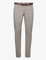 Lindbergh - AOP Superflex Chino Pants - chino's - lt grey - 0