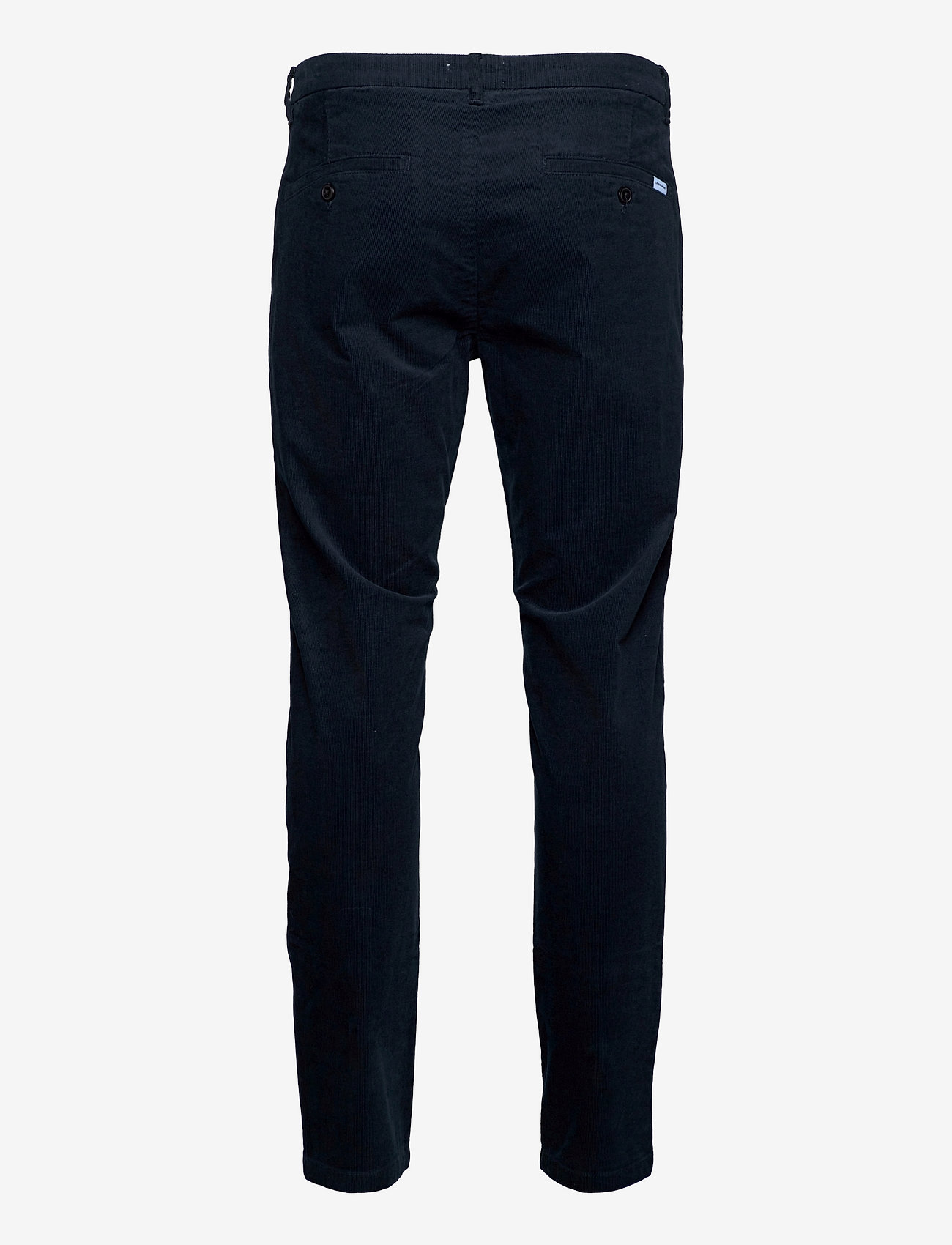 Lindbergh - Stretch corduroy cropped pants - navy - 1