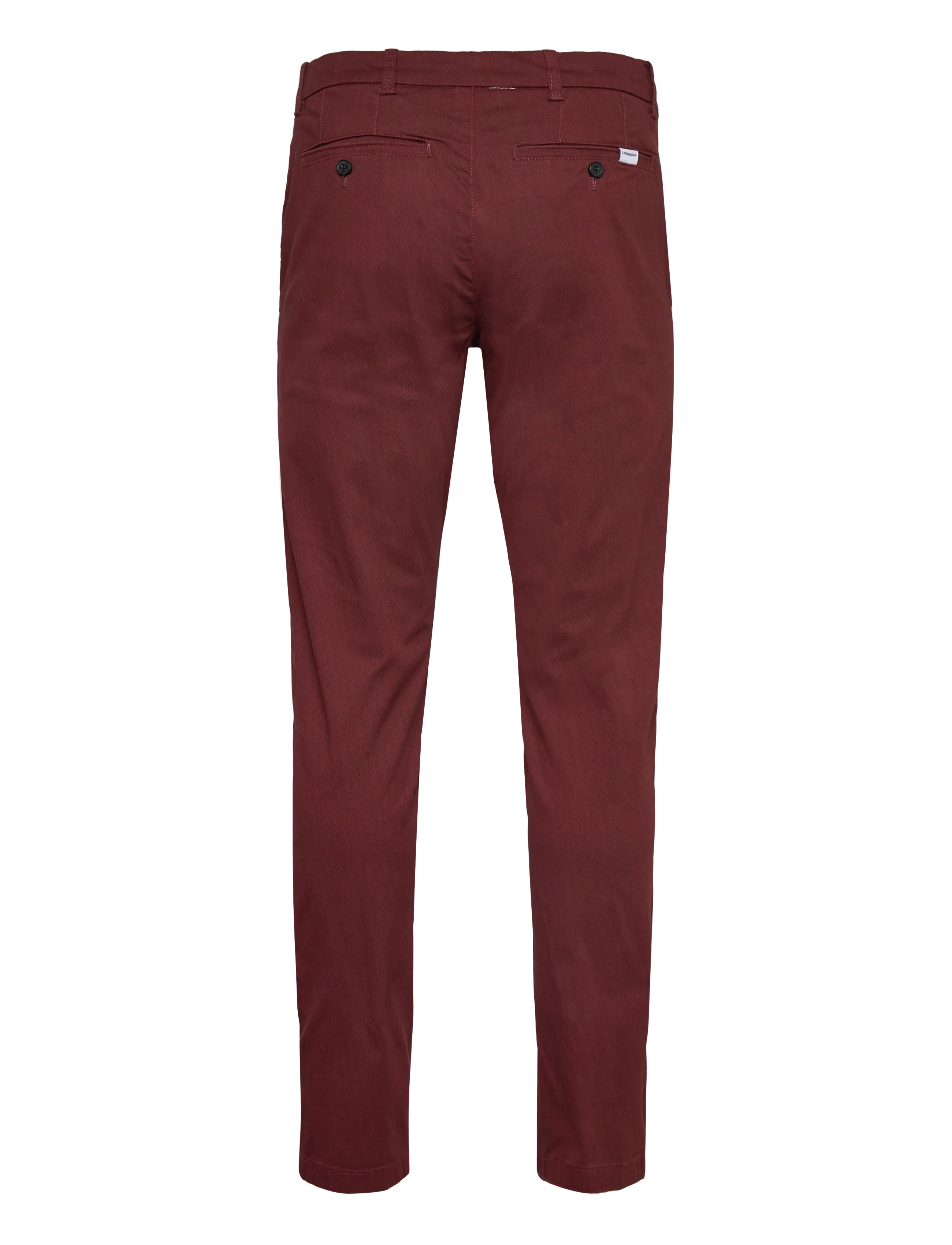Lindbergh - AOP superflex chino pants - chinos - burnt red - 2