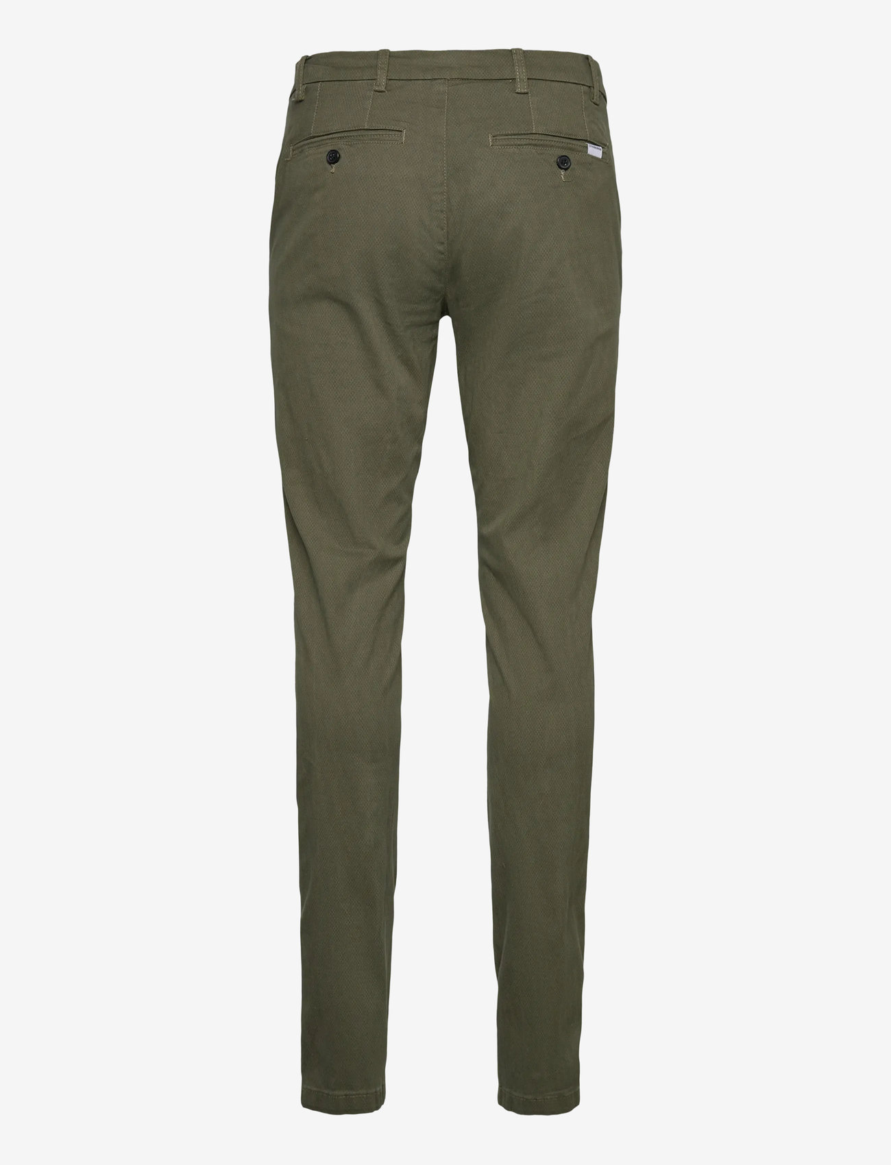Lindbergh - AOP superflex chino pants - chinos - dk army - 1