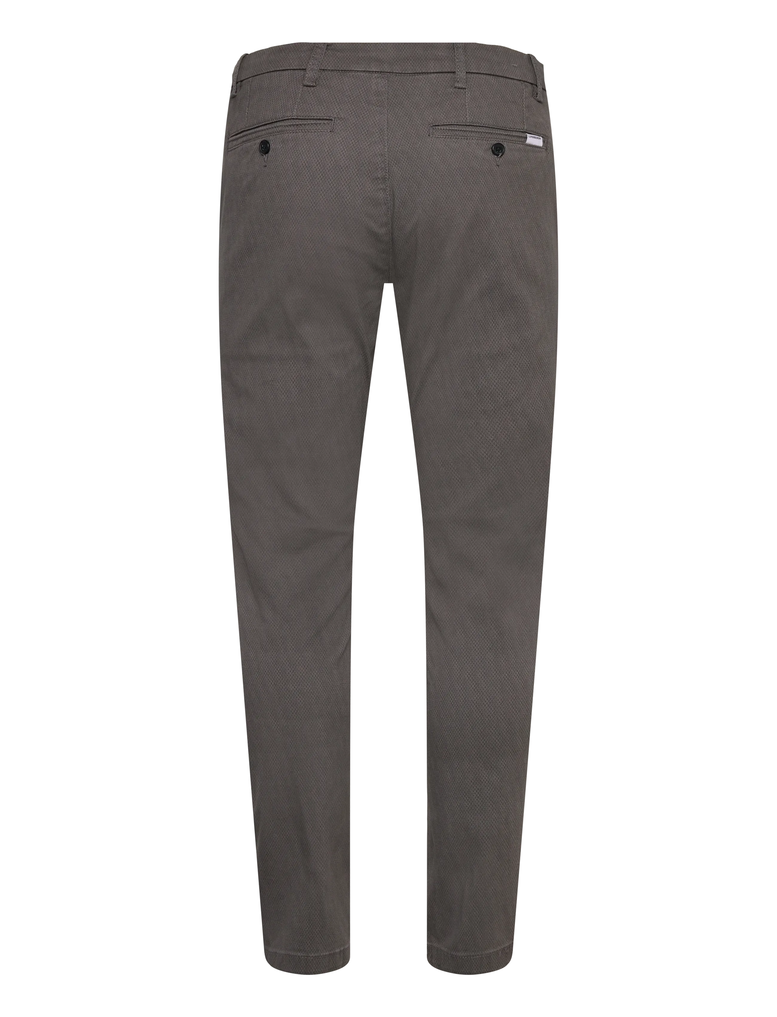 Lindbergh - AOP superflex chino pants - chinos - dk deep grey - 2