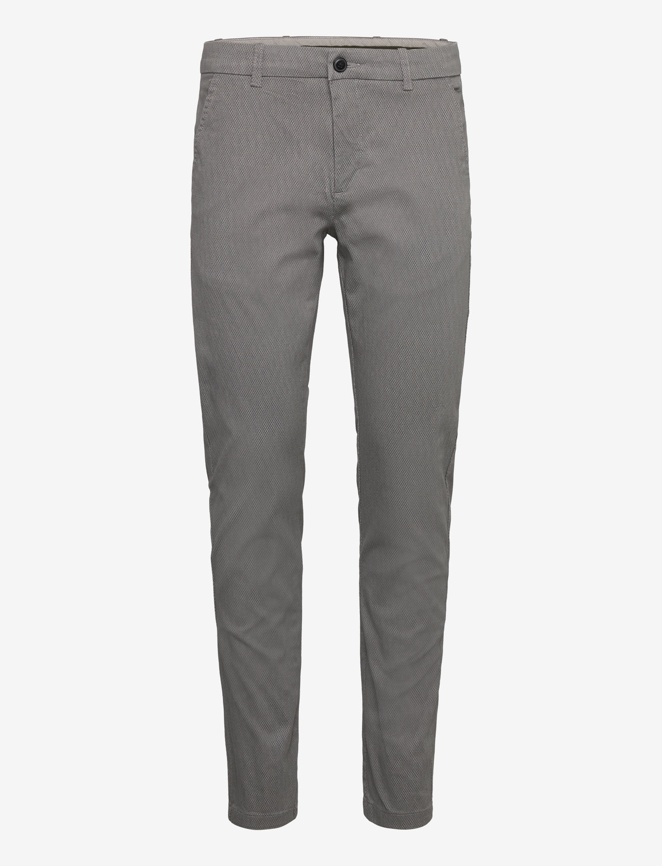 Lindbergh - AOP superflex chino pants - chino püksid - lt grey - 0