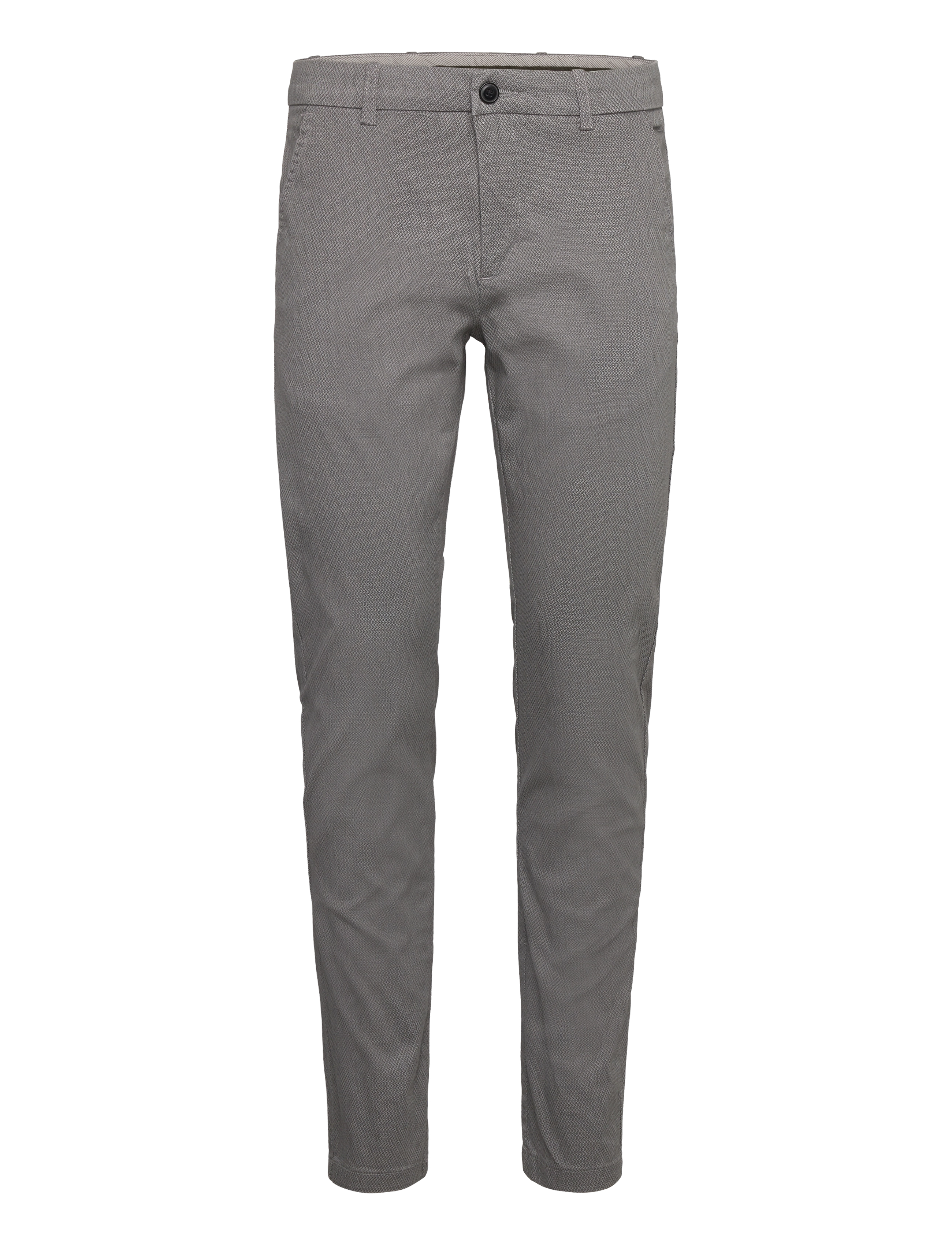 Lindbergh AOP superflex chino pants - Chinos - LT GREY / grey