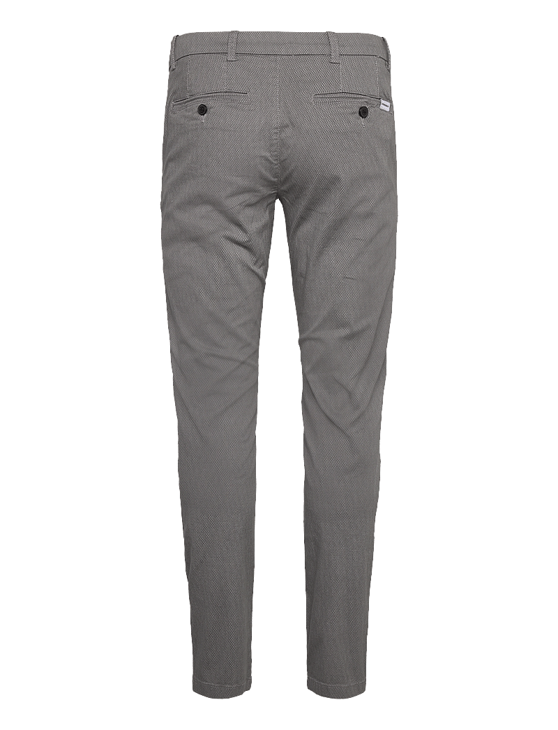 Lindbergh - AOP superflex chino pants - chino püksid - lt grey - 1