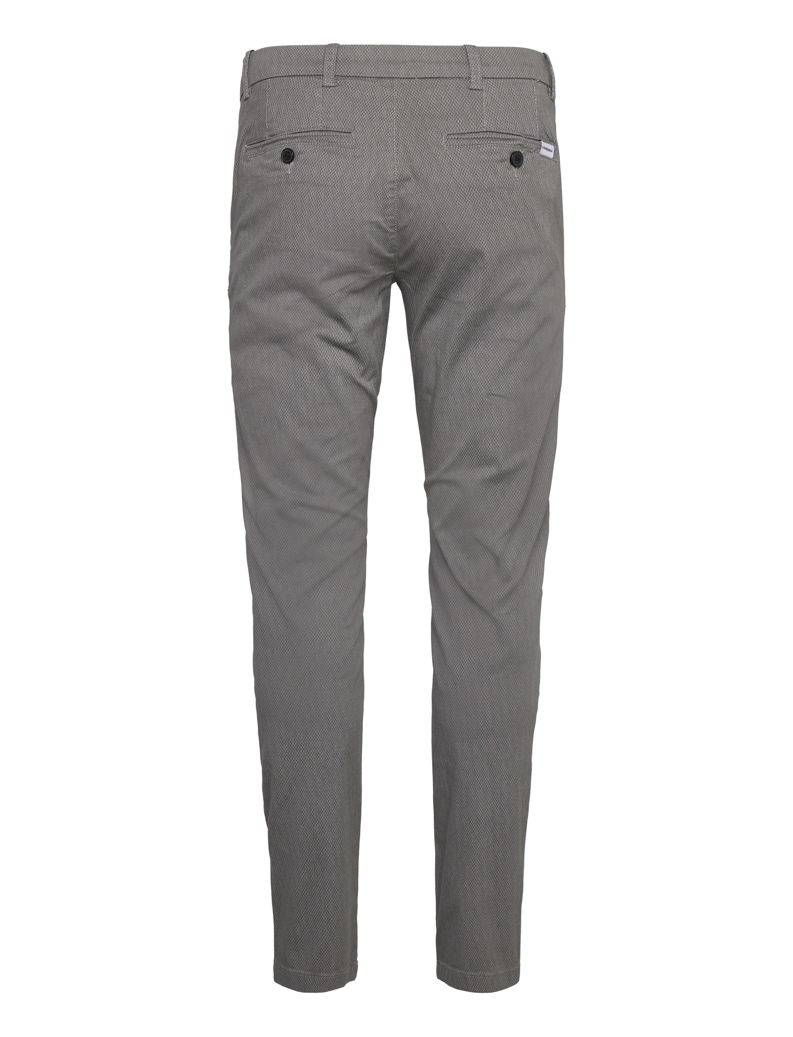 Lindbergh - AOP superflex chino pants - chinos - lt grey - 1