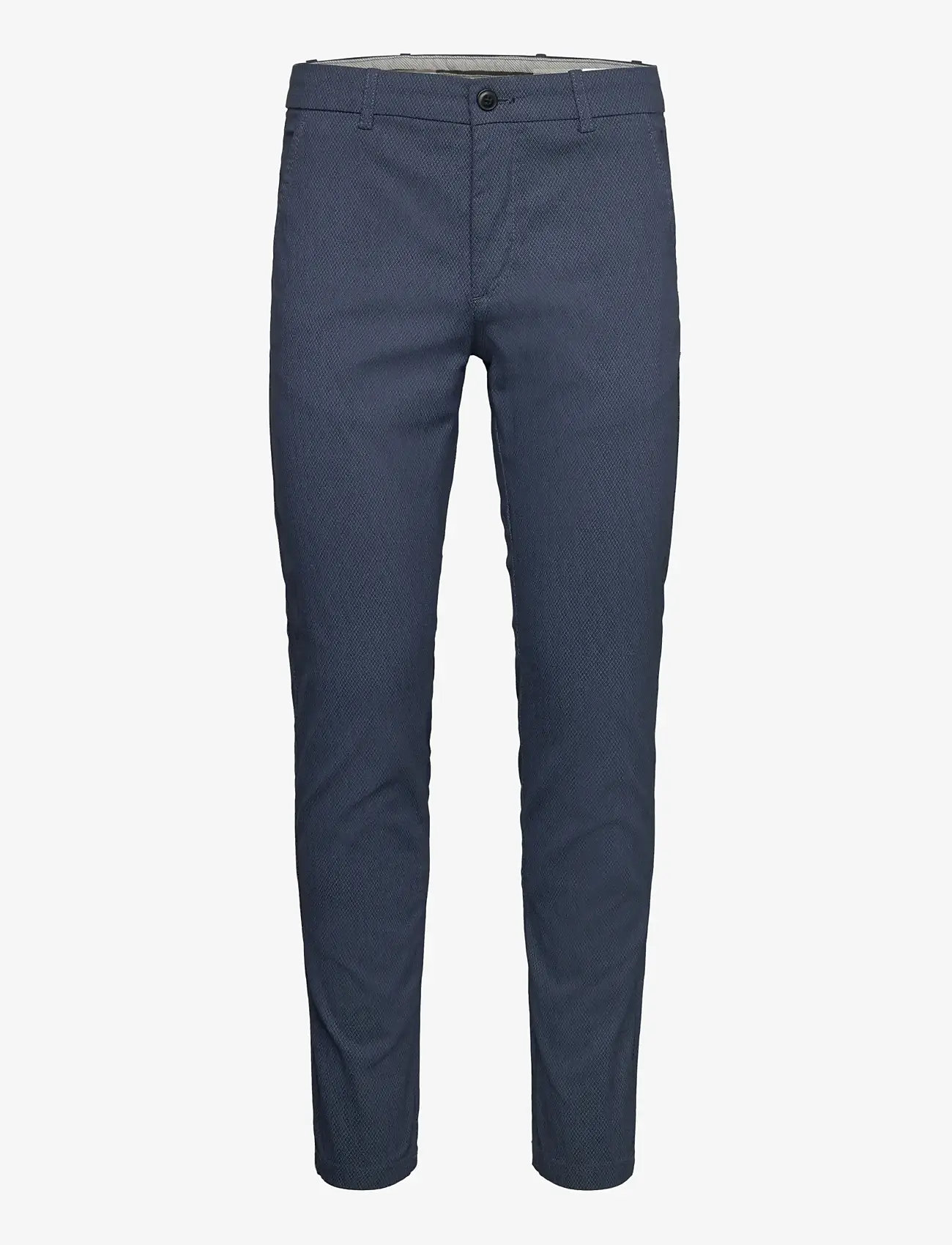 Lindbergh - AOP superflex chino pants - chino püksid - navy - 1
