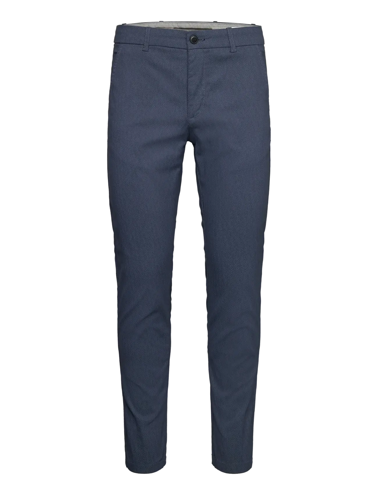 Lindbergh AOP superflex chino pants - Püksid - NAVY / navy