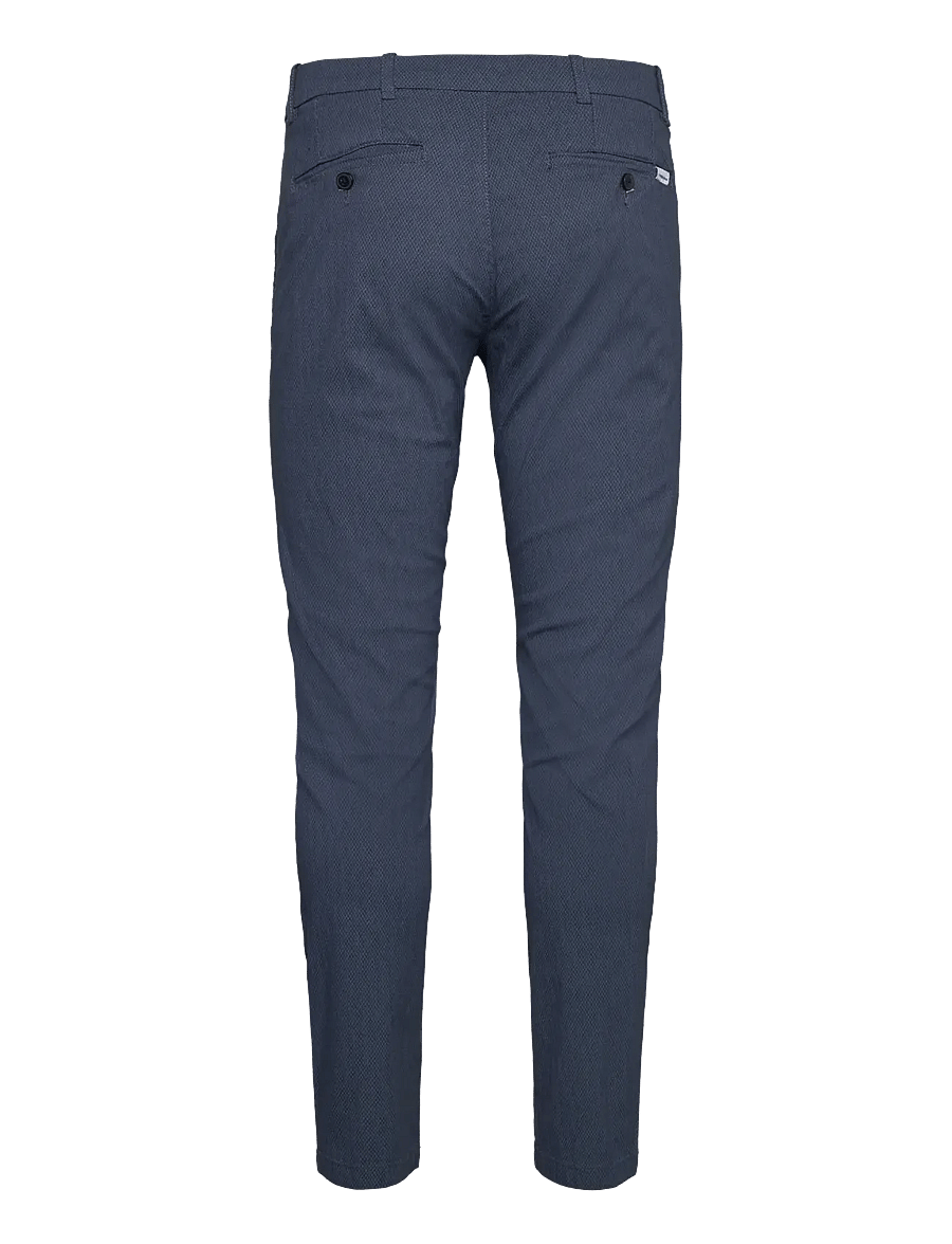 Lindbergh - AOP superflex chino pants - chinos - navy - 2
