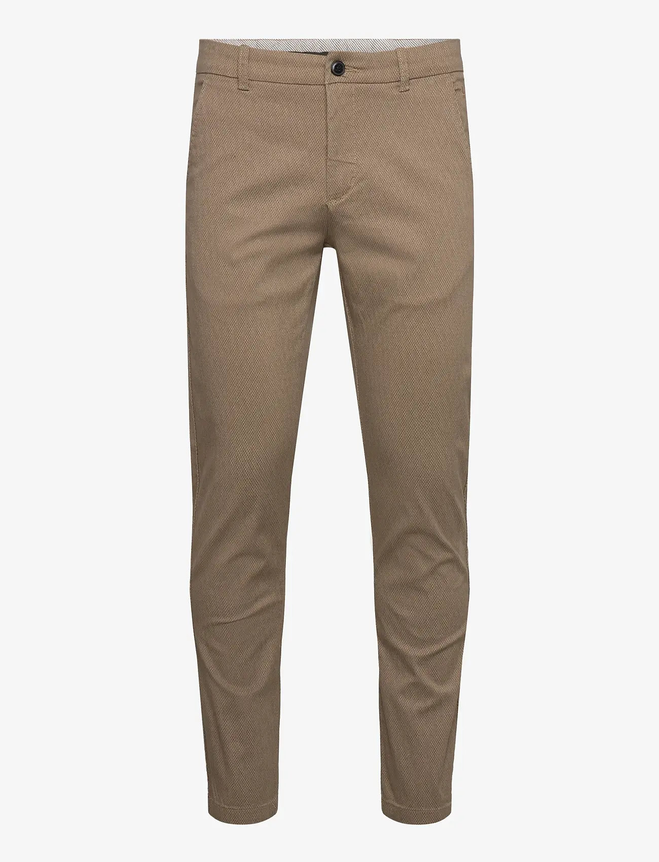 Lindbergh - AOP superflex chino pants - sügisesed riided - sand - 0