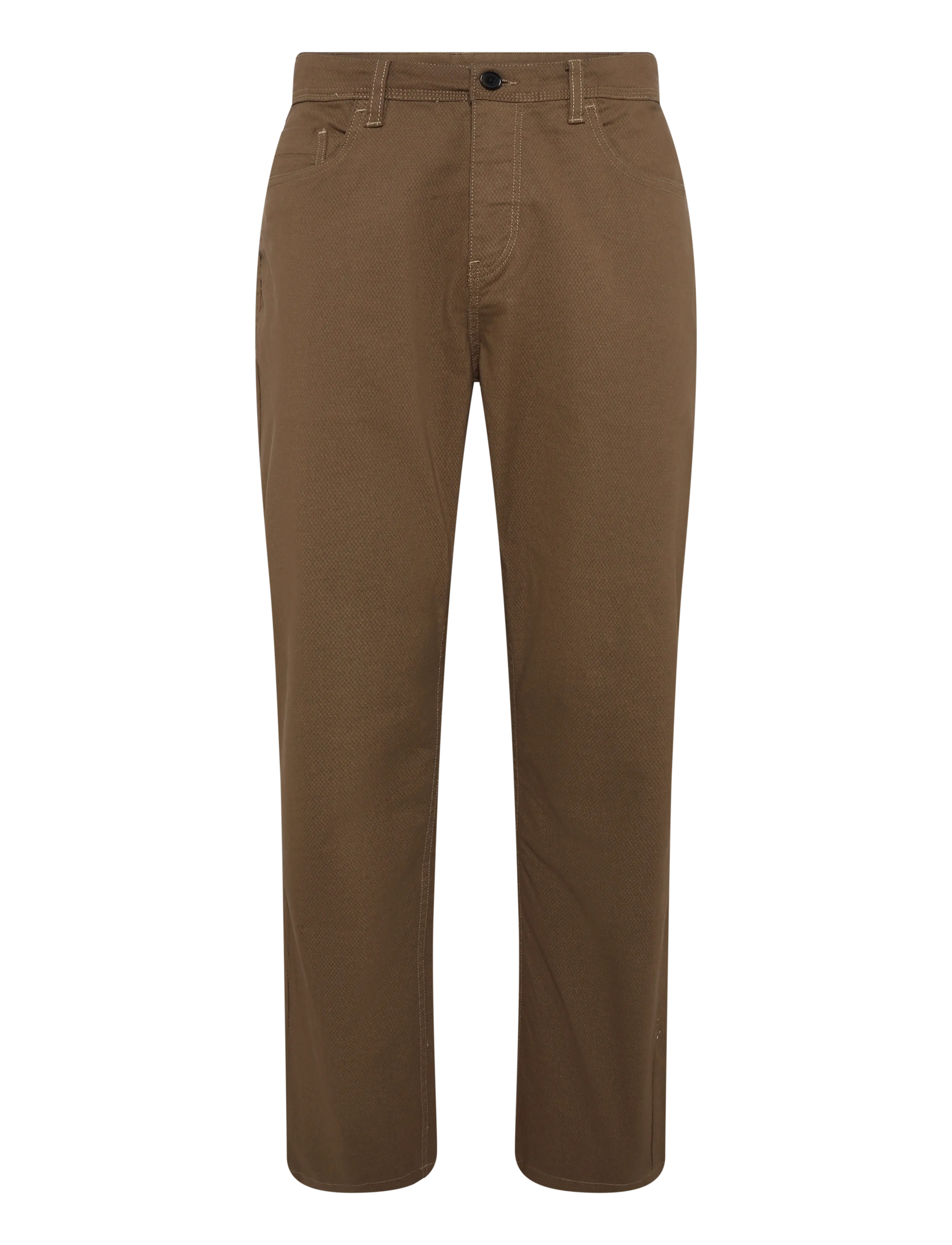 Lindbergh - AOP 5-pocket pants - casual bukser - deep brown - 1