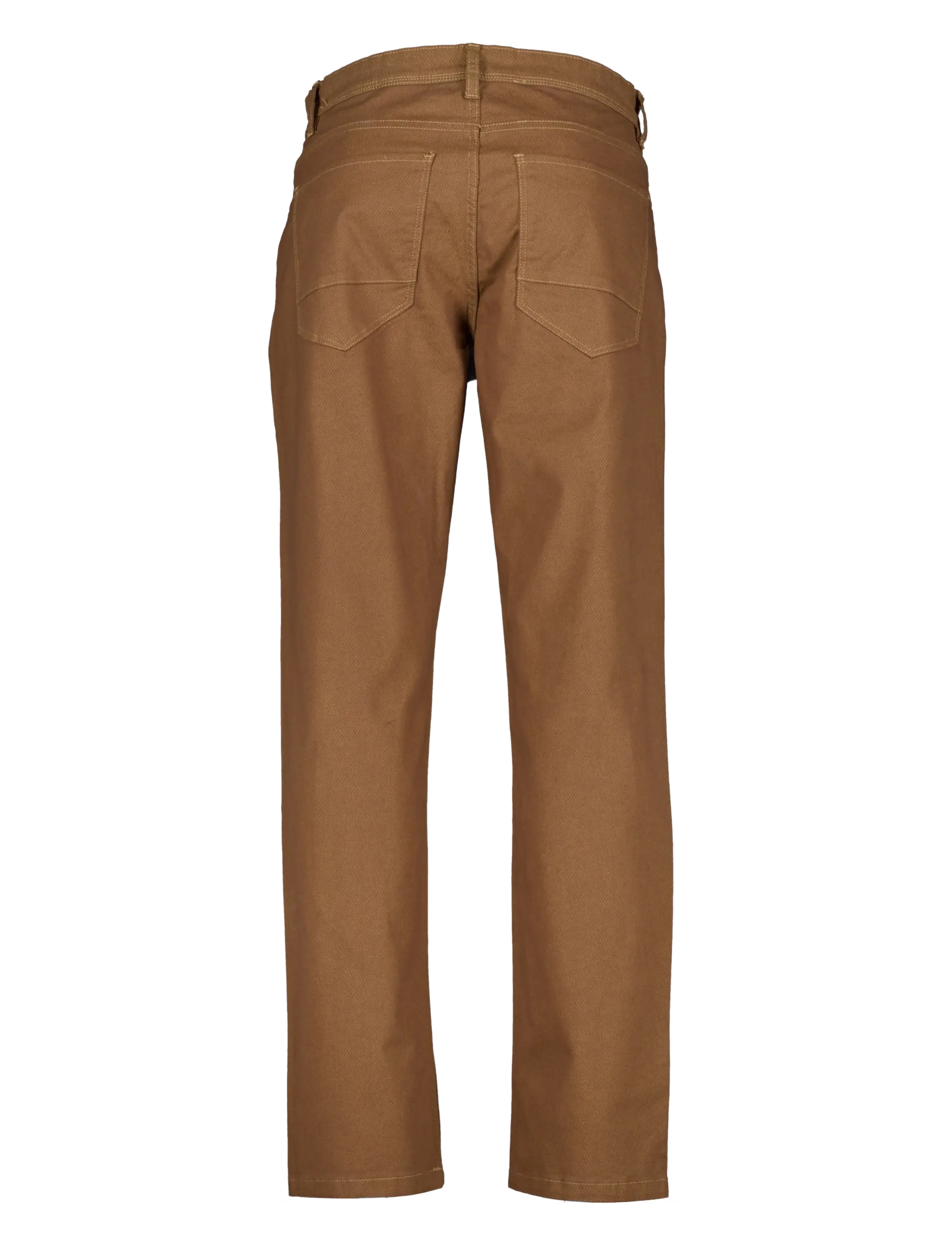Lindbergh - AOP 5-pocket pants - freizeithosen - deep brown - 2