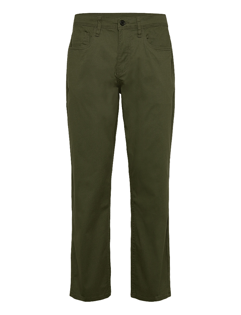Lindbergh - AOP 5-pocket pants - casual byxor - dk army - 0