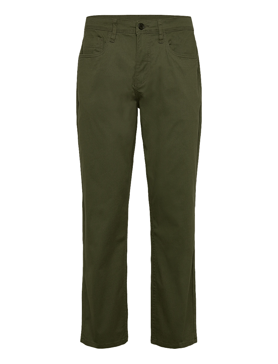 Lindbergh - AOP 5-pocket pants - casual byxor - dk army - 1
