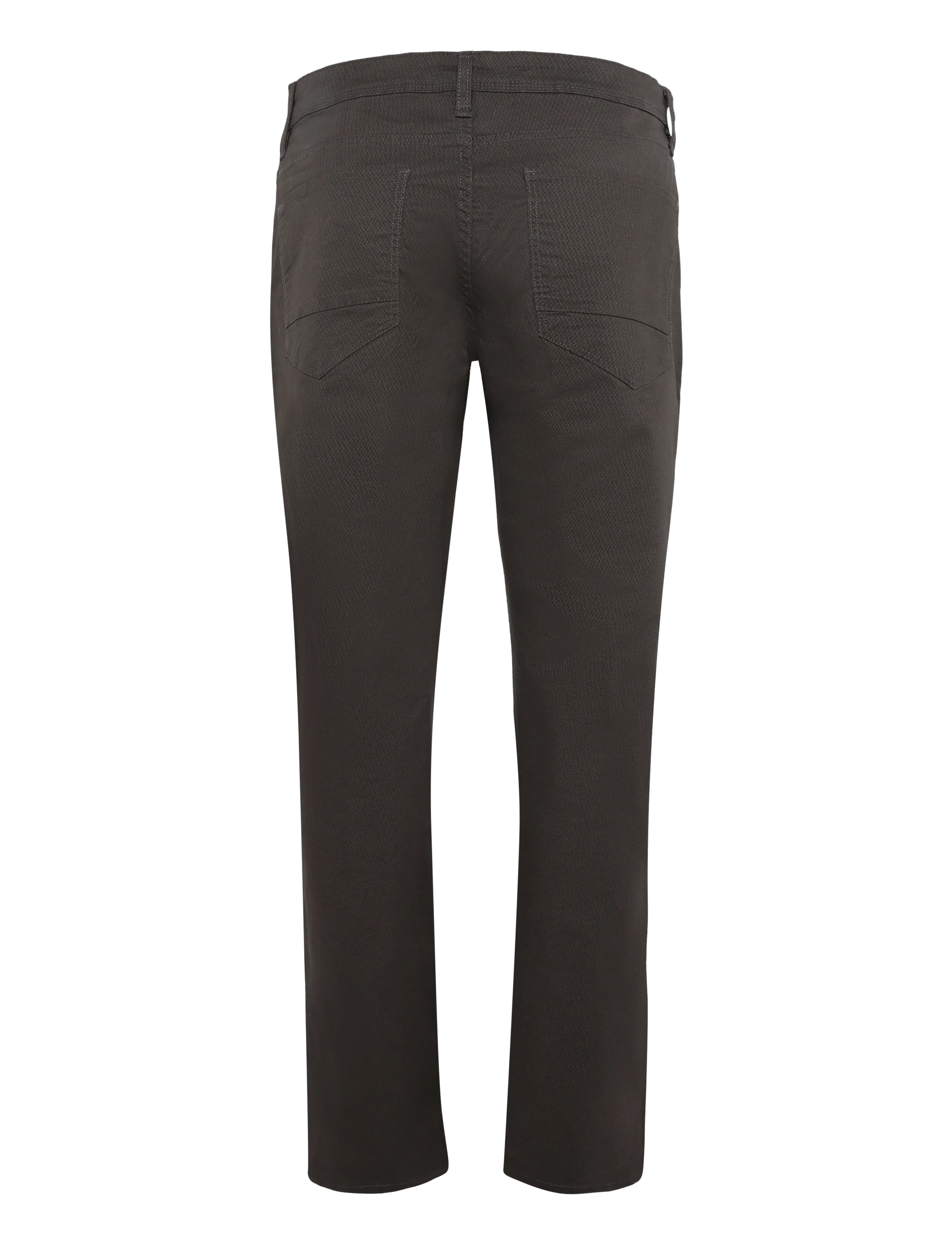 Lindbergh - AOP 5-pocket pants - casual byxor - dk deep grey - 2
