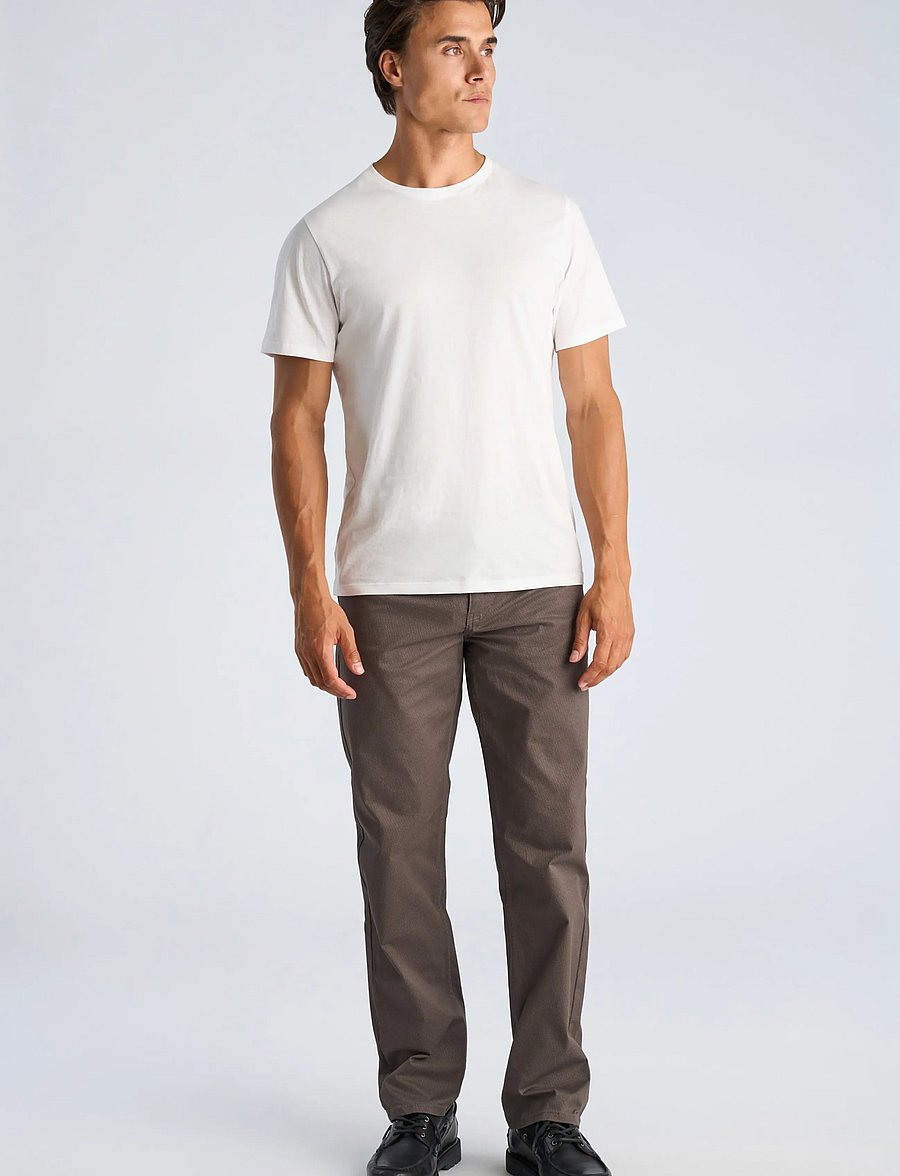 Lindbergh - AOP 5-pocket pants - casual byxor - dk deep grey - 0
