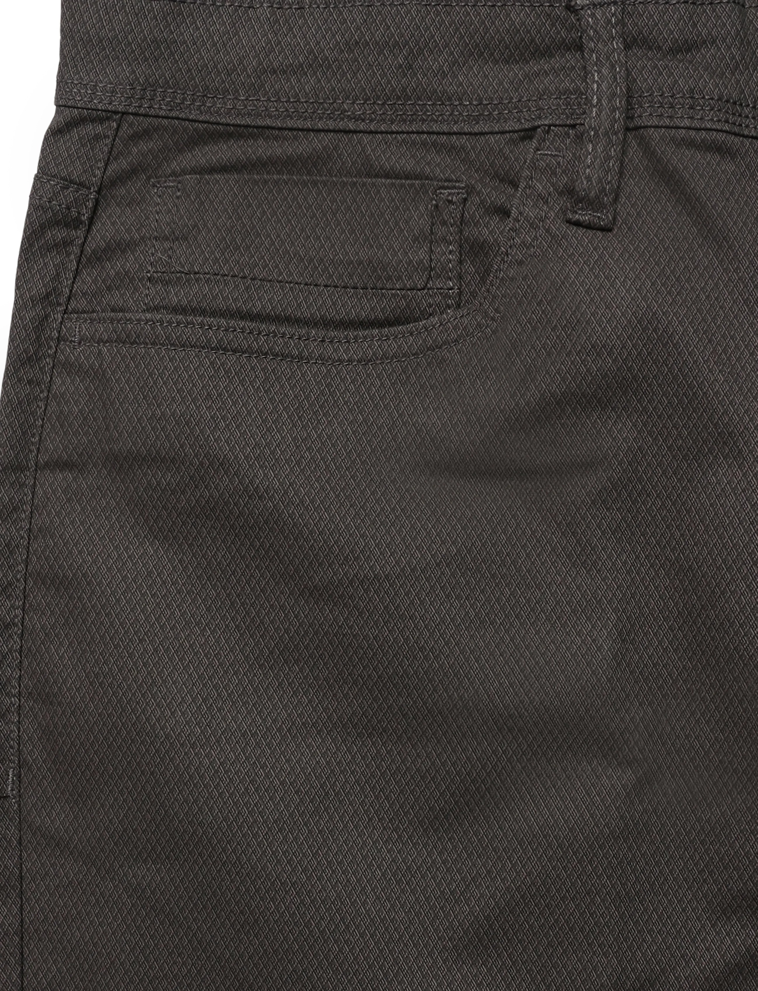 Lindbergh - AOP 5-pocket pants - casual byxor - dk deep grey - 5