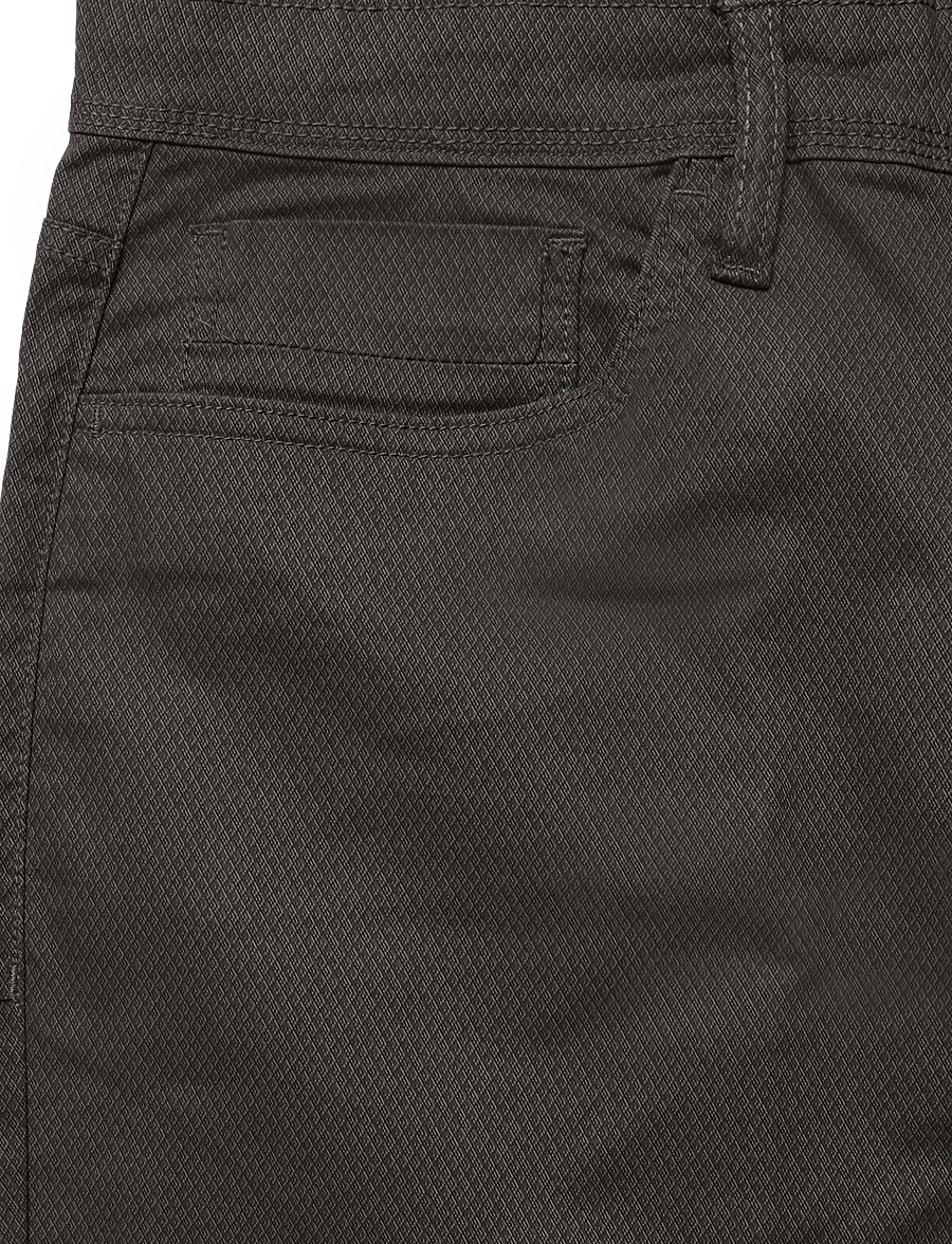 Lindbergh - AOP 5-pocket pants - casual byxor - dk deep grey - 5
