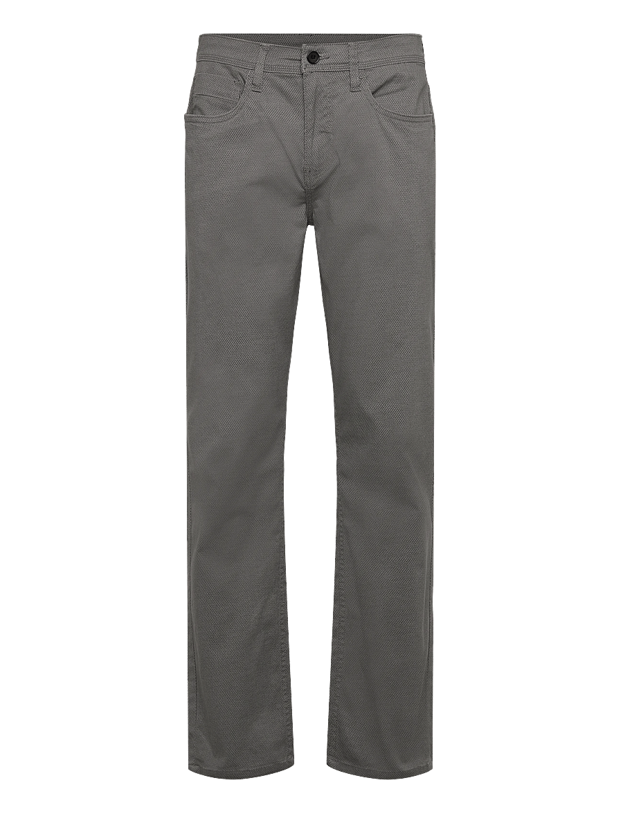 Lindbergh - AOP 5-pocket pants - casual byxor - lt grey - 1