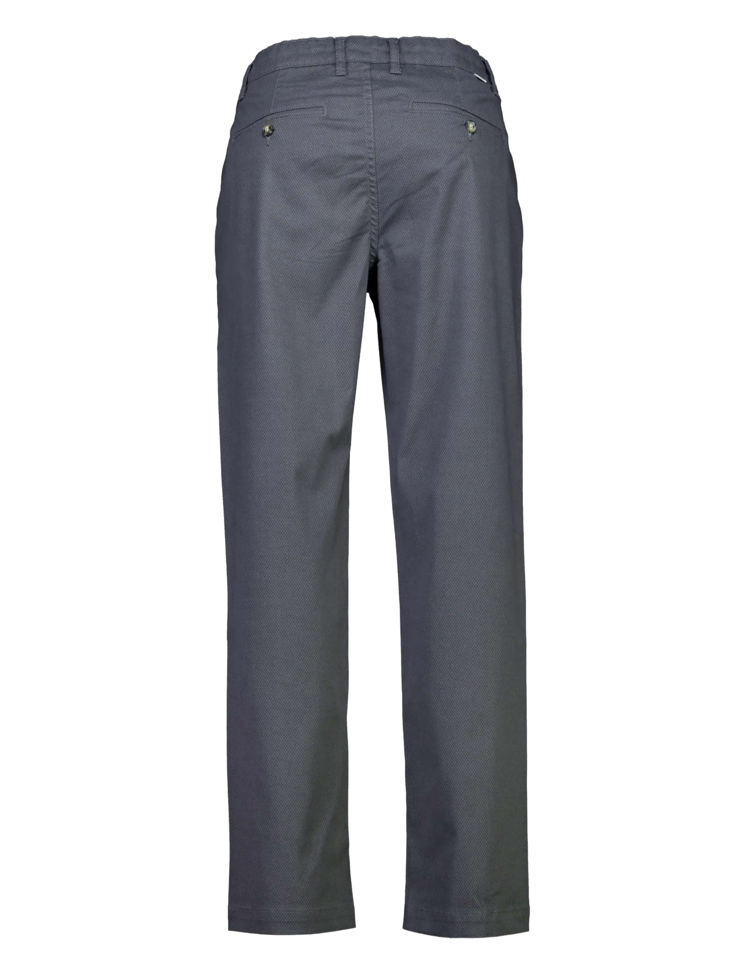 Lindbergh - AOP superflex chino pants - freizeithosen - blue grey - 2